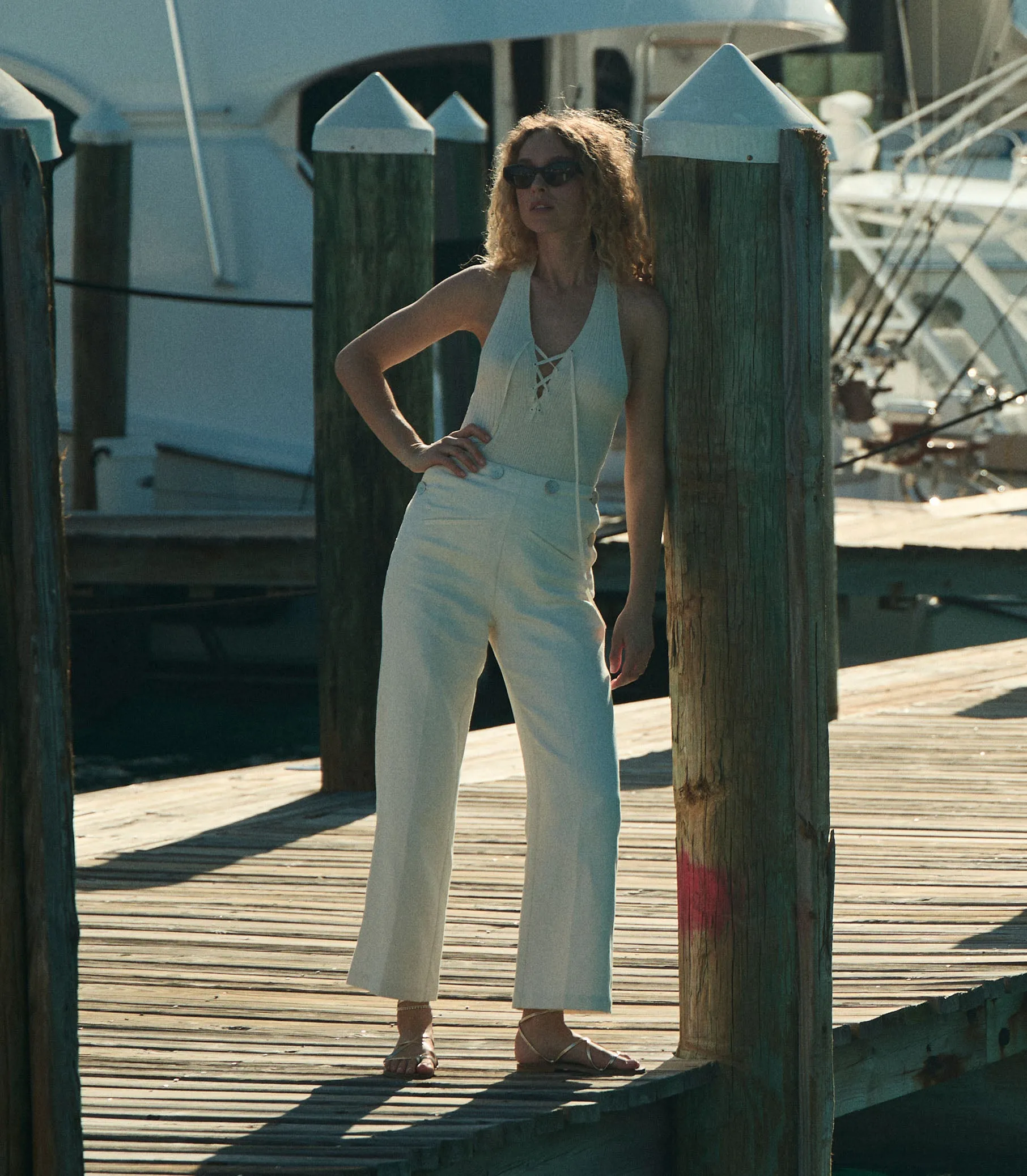 GLENNE PANT -- SALT sold by Doen product image thumbnail 2