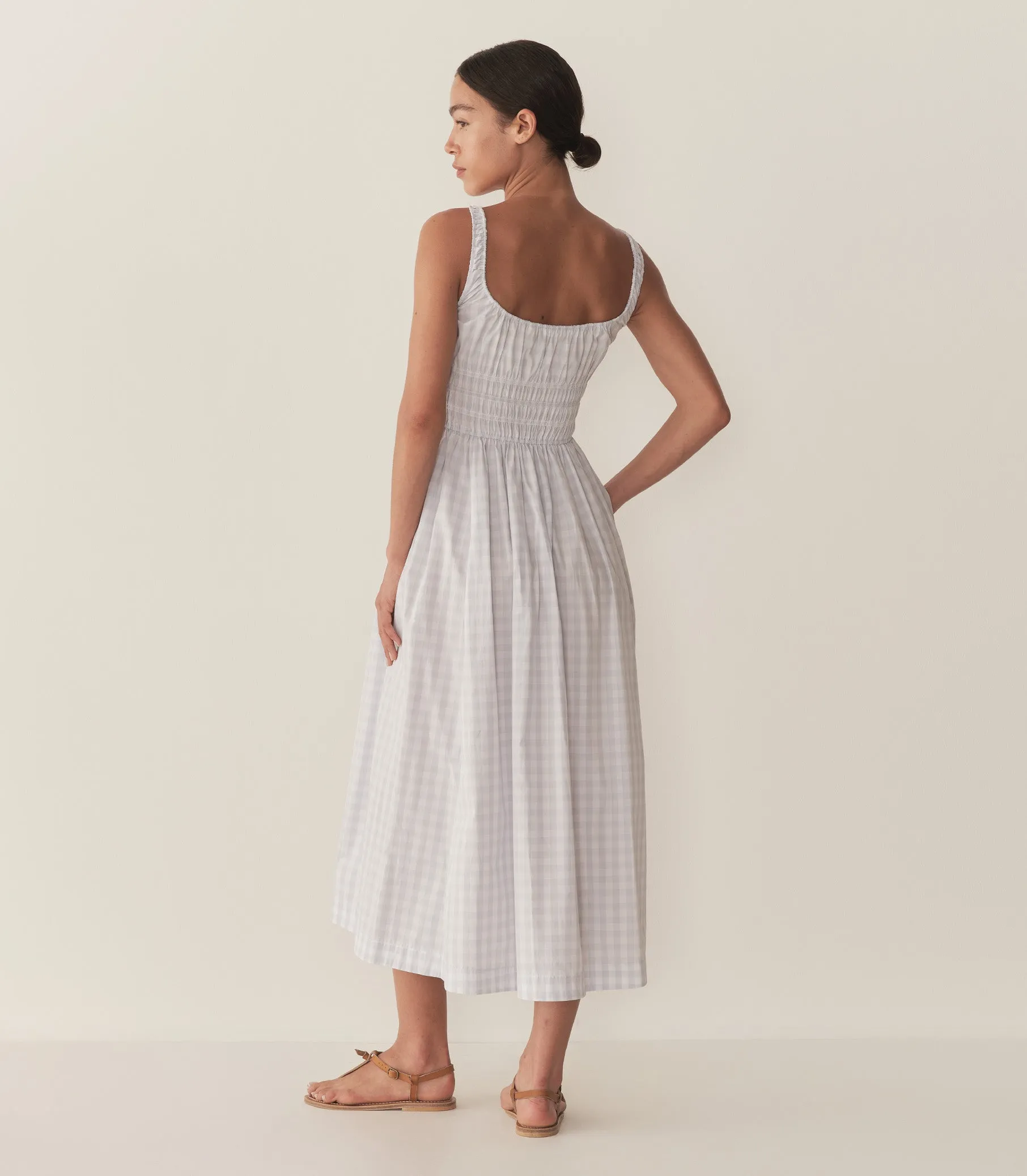 QUILLA DRESS -- MARJORIE GINGHAM sold by Doen product image thumbnail 3