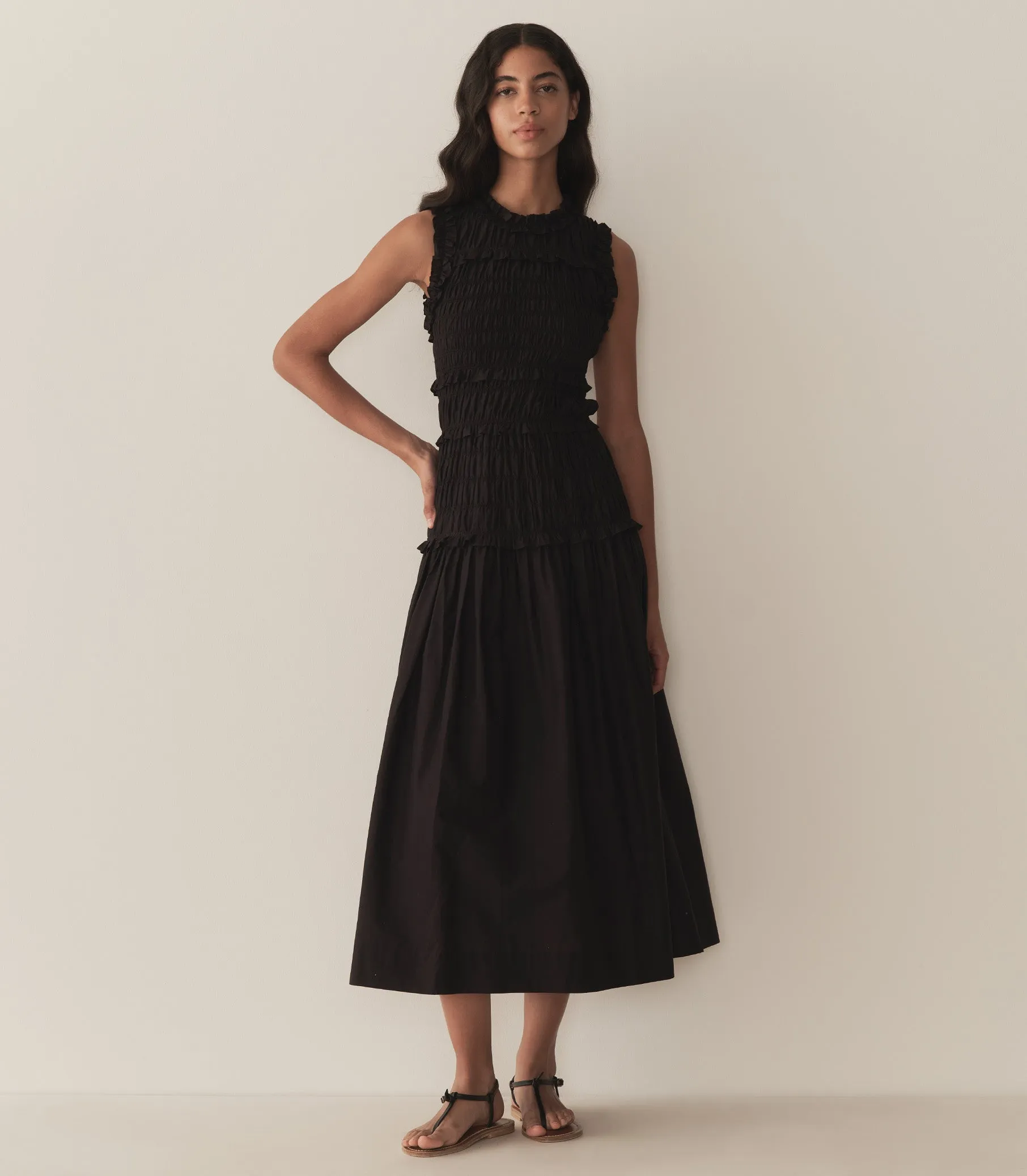 MALLORY DRESS -- BLACK sold by Doen product image thumbnail 3