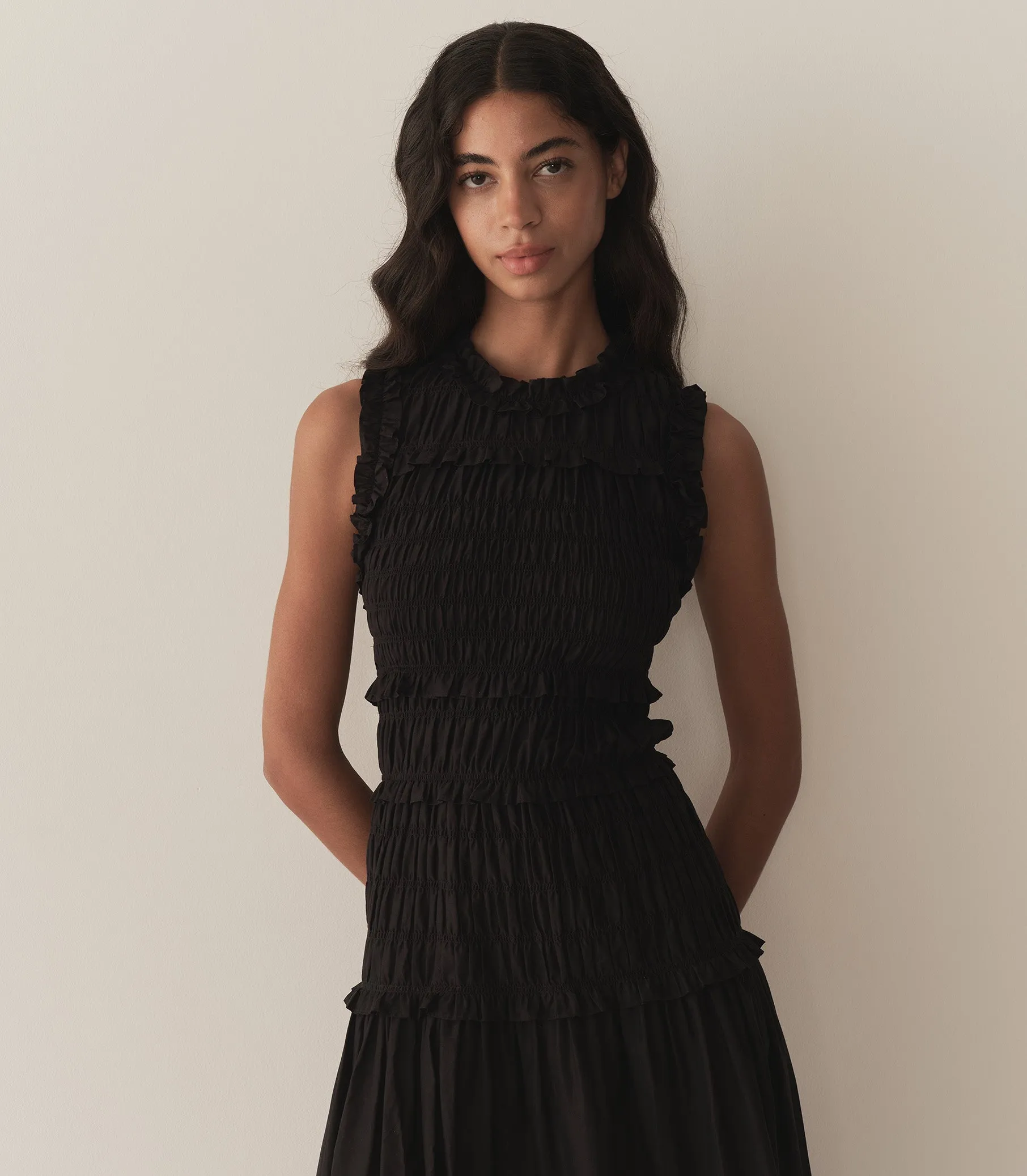 MALLORY DRESS -- BLACK sold by Doen product image thumbnail 2