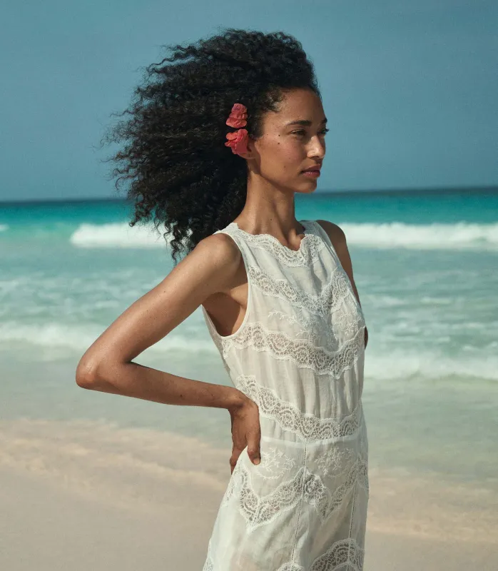 EVANORA DRESS -- SALT sold by Doen