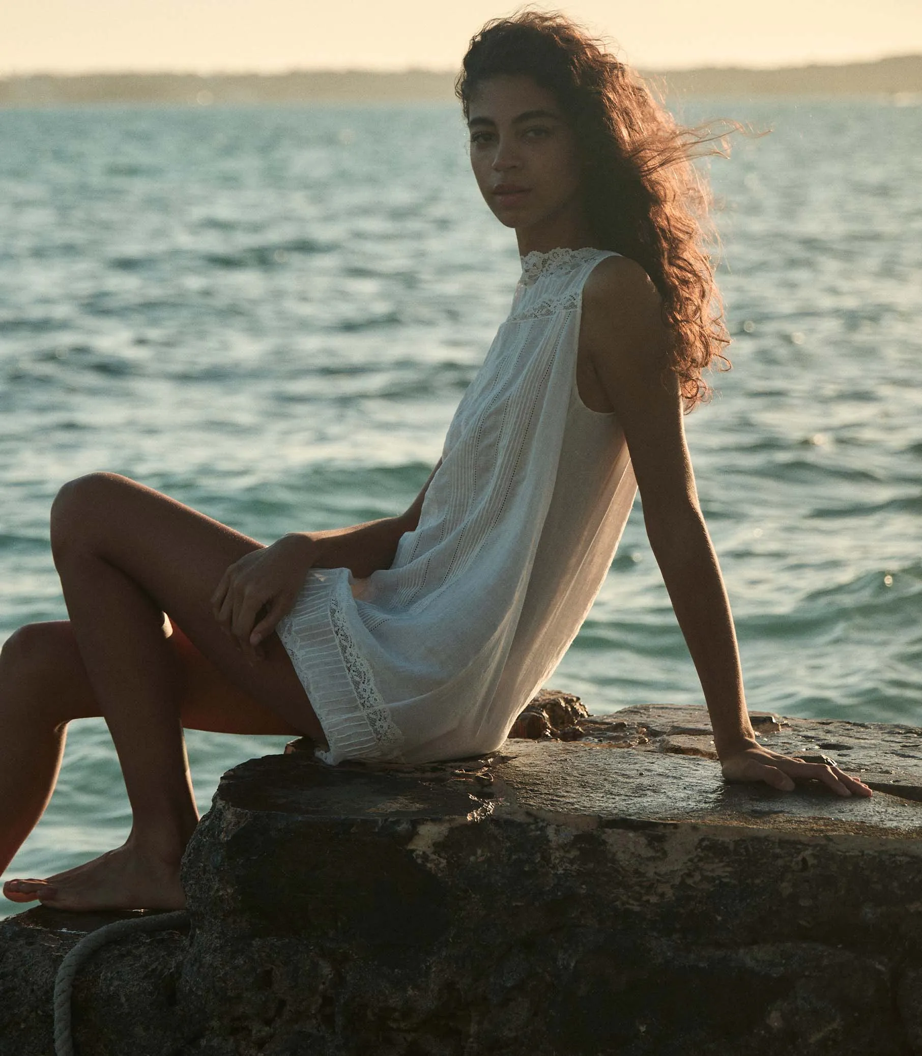 LIDA DRESS -- SALT sold by Doen product image thumbnail 4