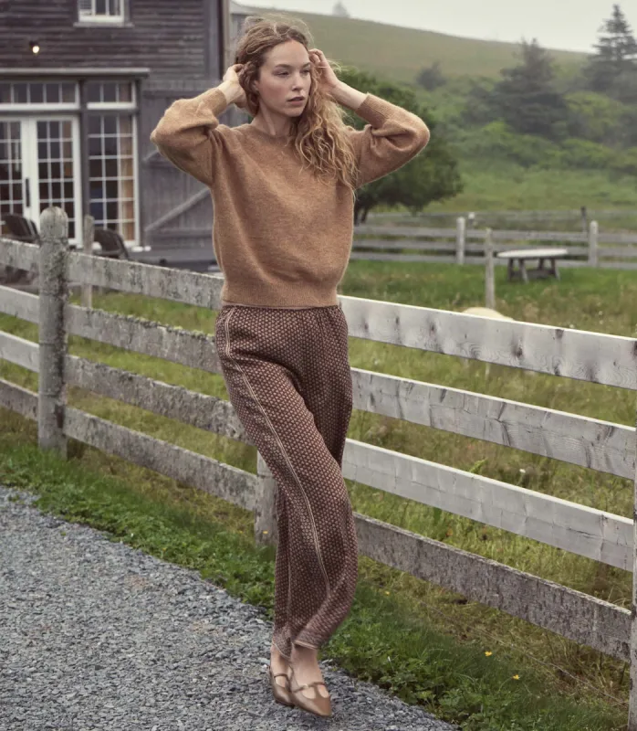 HMD -- CACILDA PANT -- TERRE MARCHE FOULARD sold by Doen