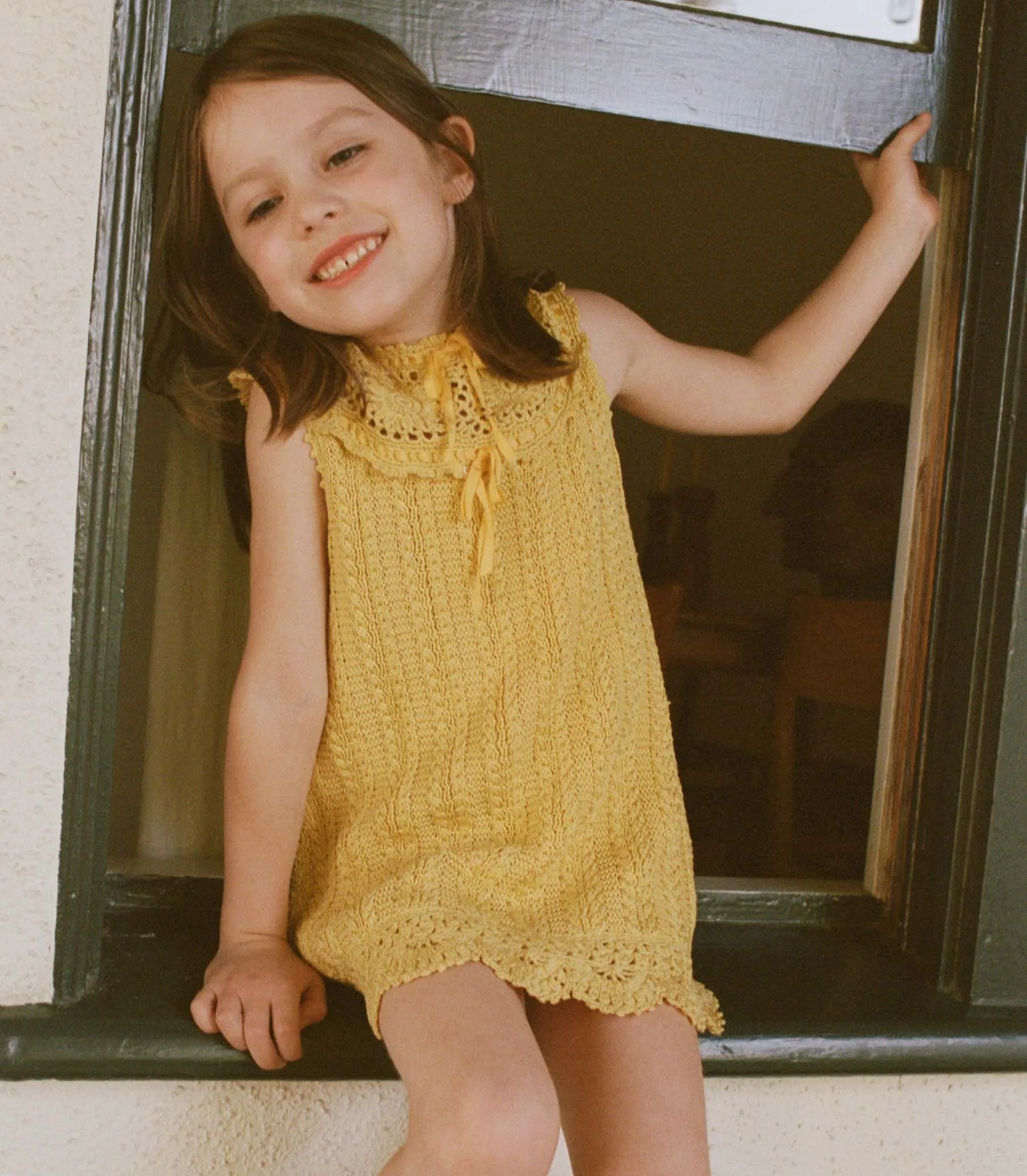 NIKA DRESS -- SUNRISE sold by Doen