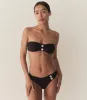 ALARA BIKINI BOTTOM -- NERO sold by Doen
