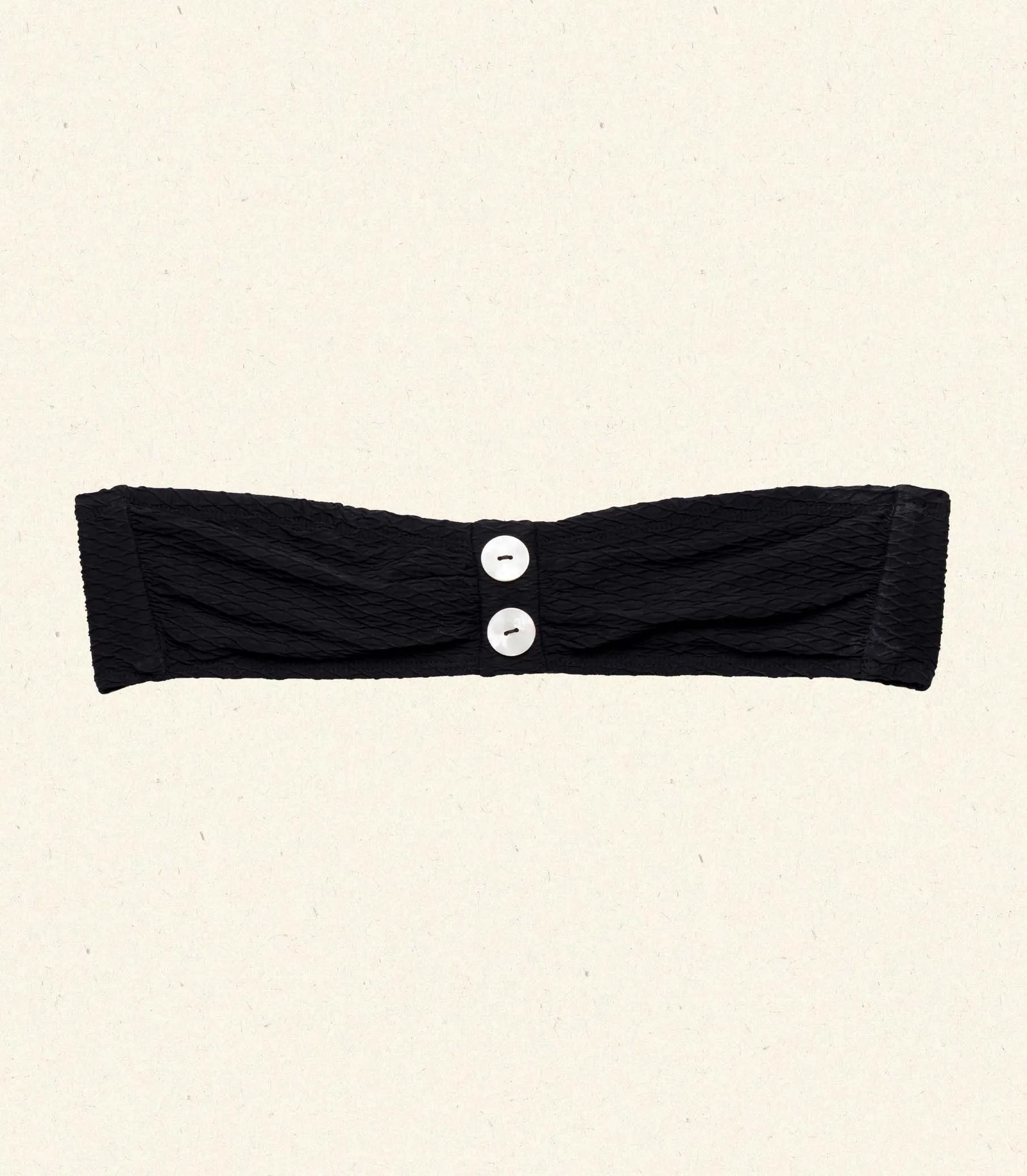 RIVA BIKINI TOP -- NERO sold by Doen product image thumbnail 5