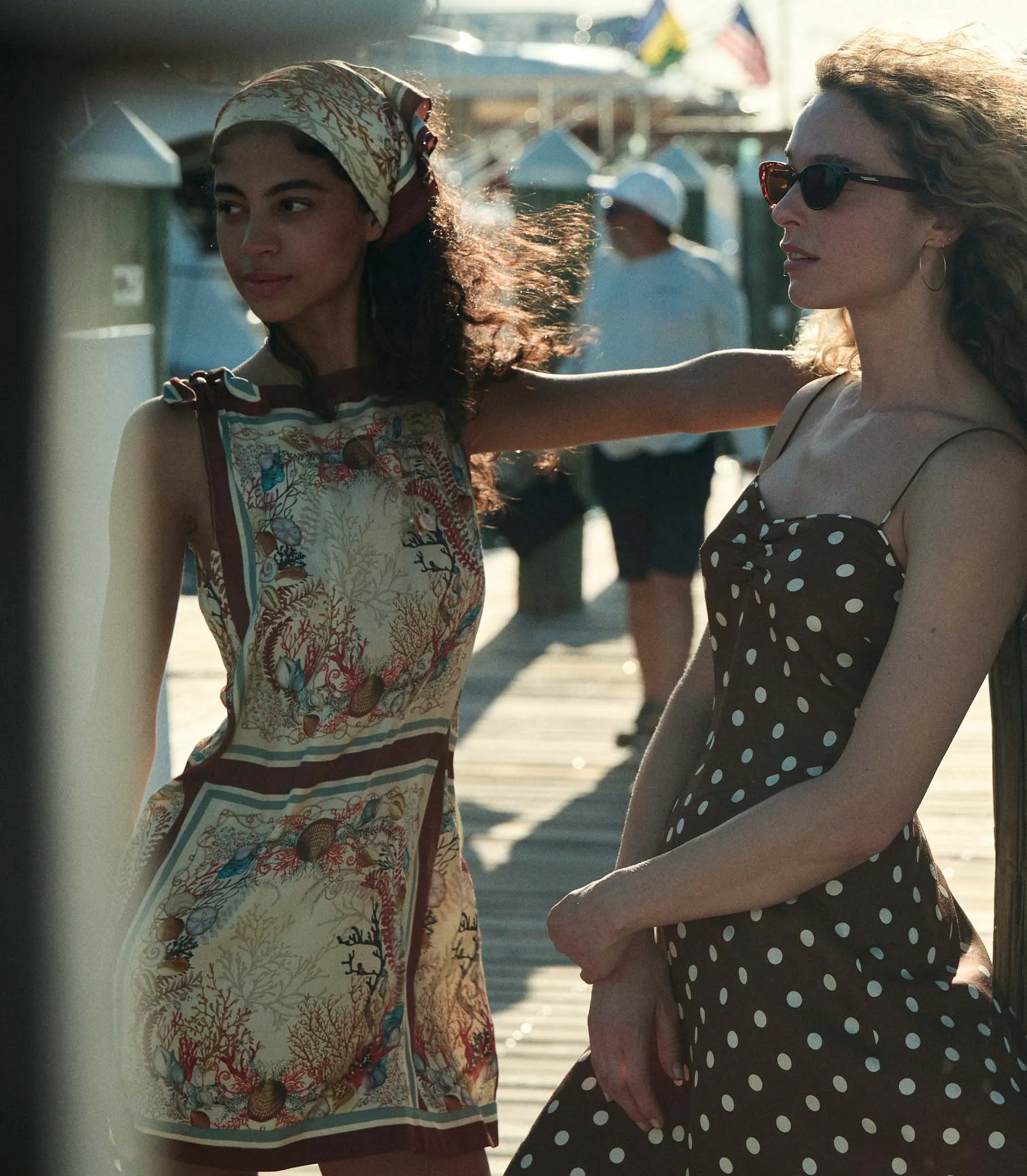 MALIA DRESS -- COQUILLAGES DES BIARRITZ sold by Doen