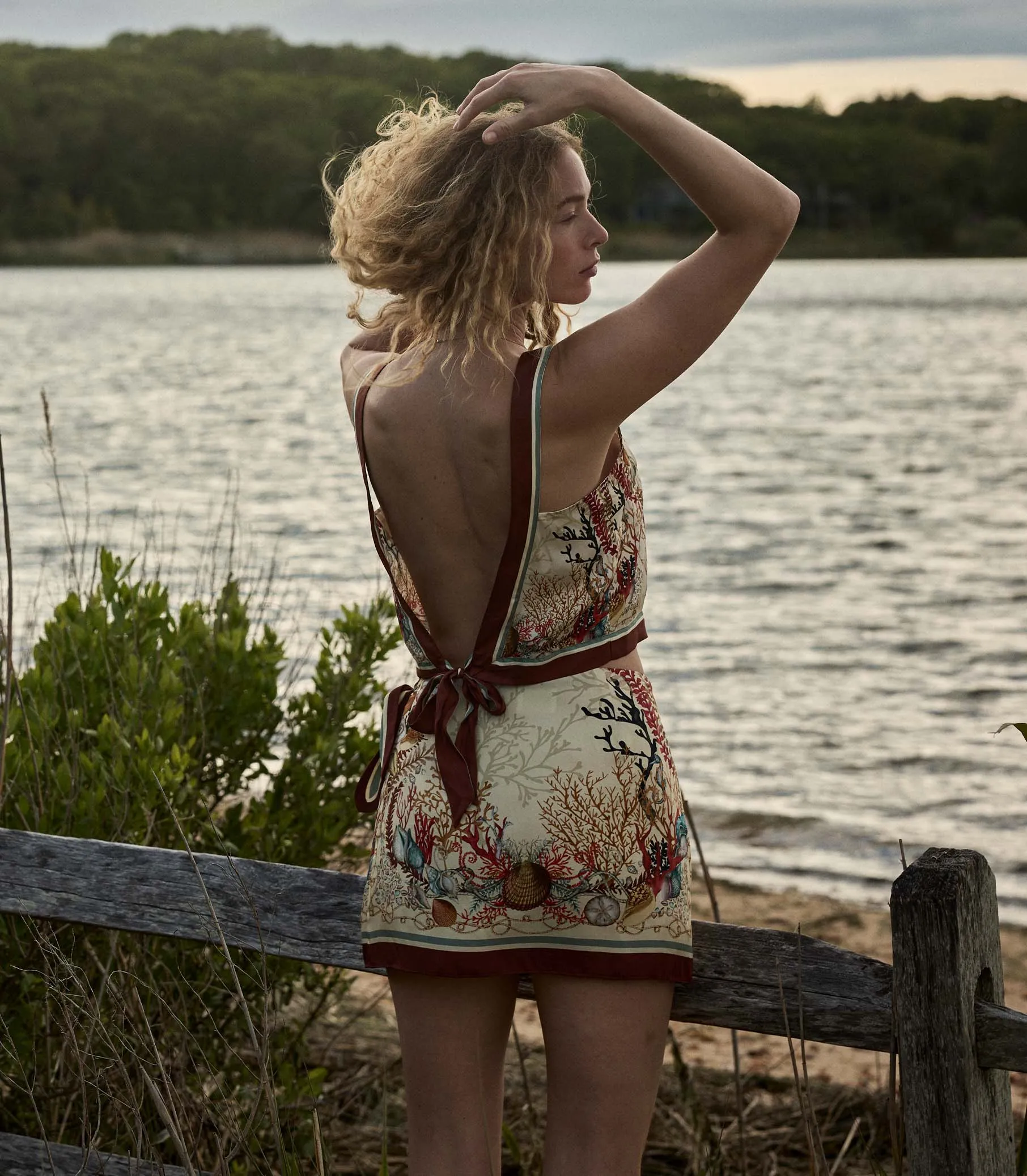 LINA SKIRT -- COQUILLAGES DES BIARRITZ sold by Doen product image thumbnail 4