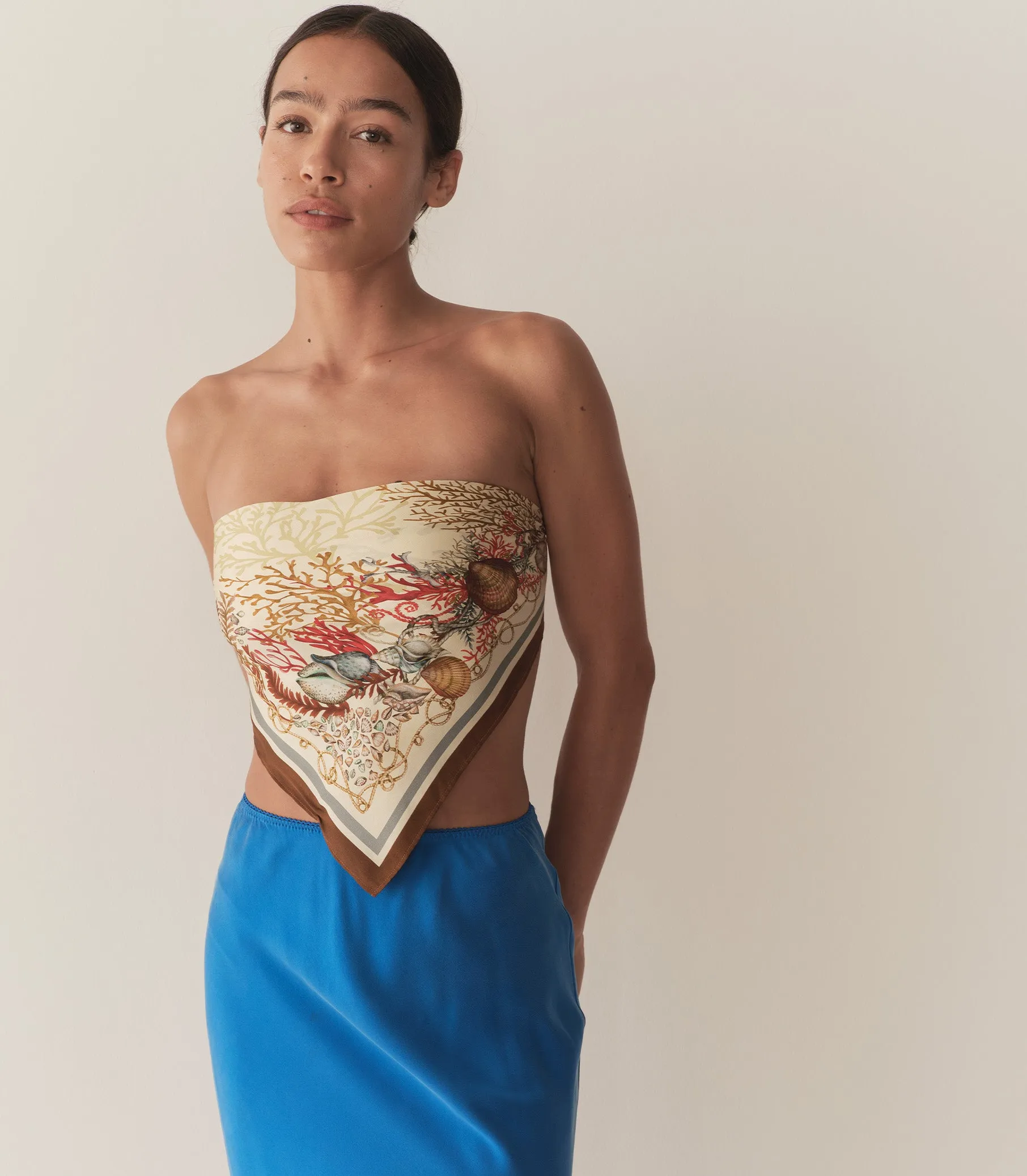 PETIT PENNY BANDANA -- COQUILLAGES DES BIARRITZ sold by Doen