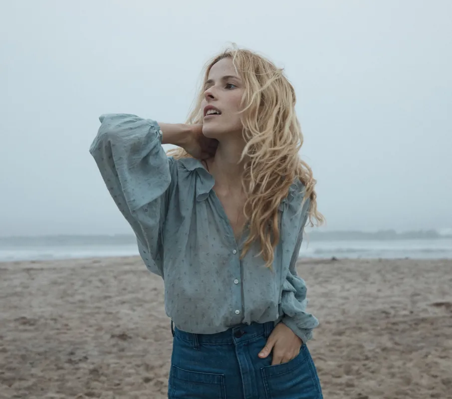 HMD -- ROSEBAY TOP -- LIGHT POND sold by Doen