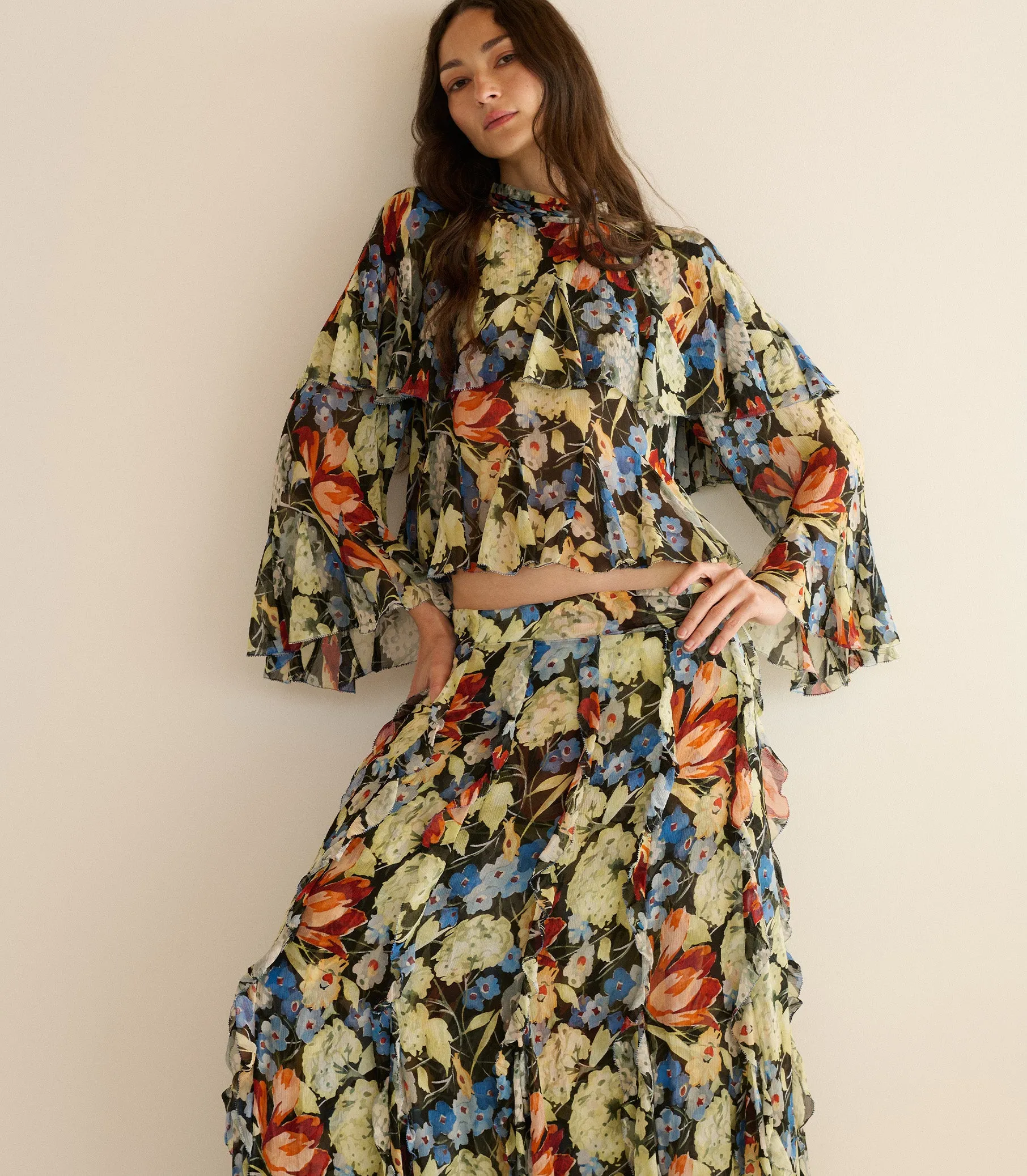NINETTE TOP -- JARDIN DE VILLANDRY sold by Doen product image thumbnail 2