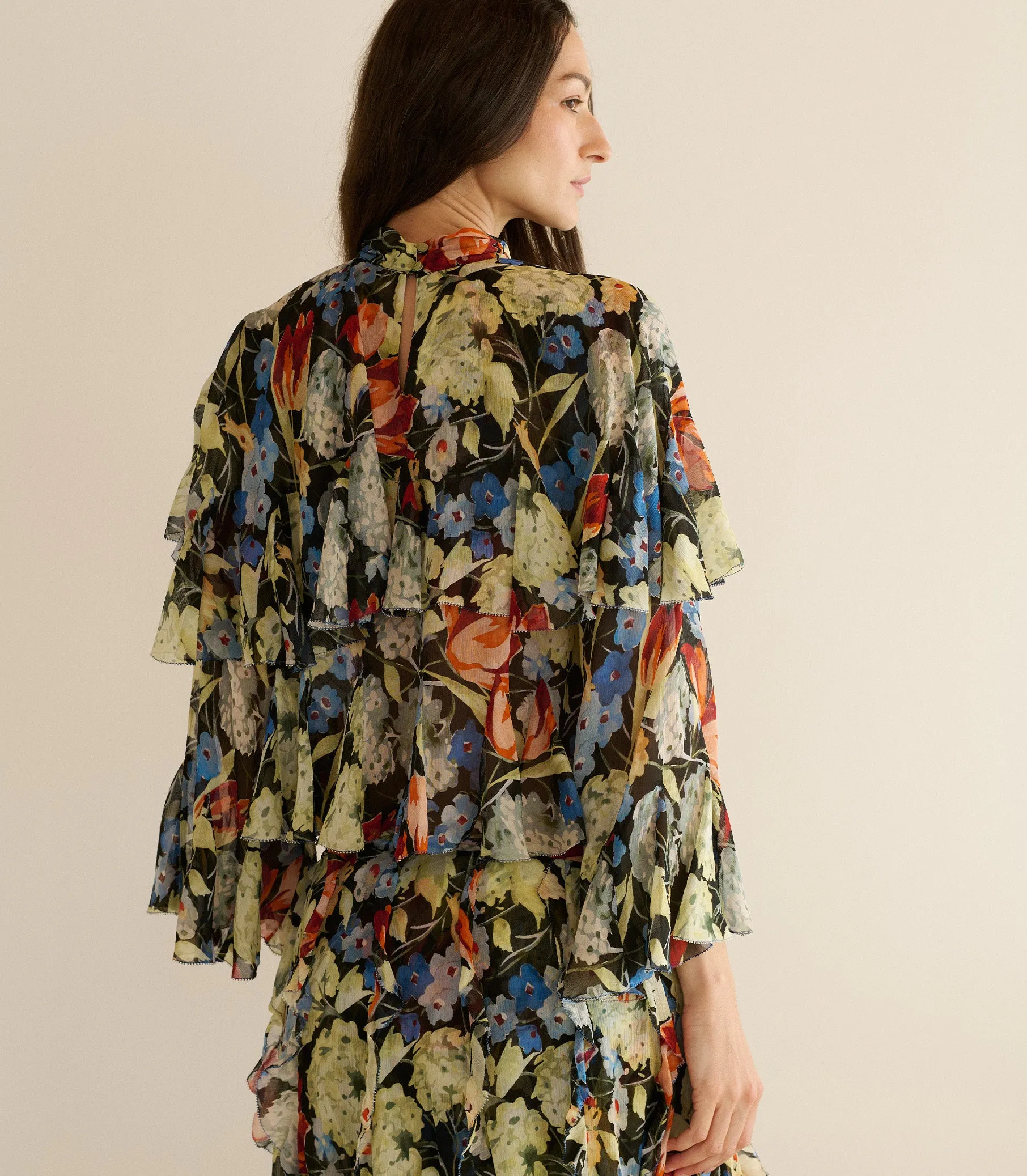 NINETTE TOP -- JARDIN DE VILLANDRY sold by Doen product image thumbnail 4