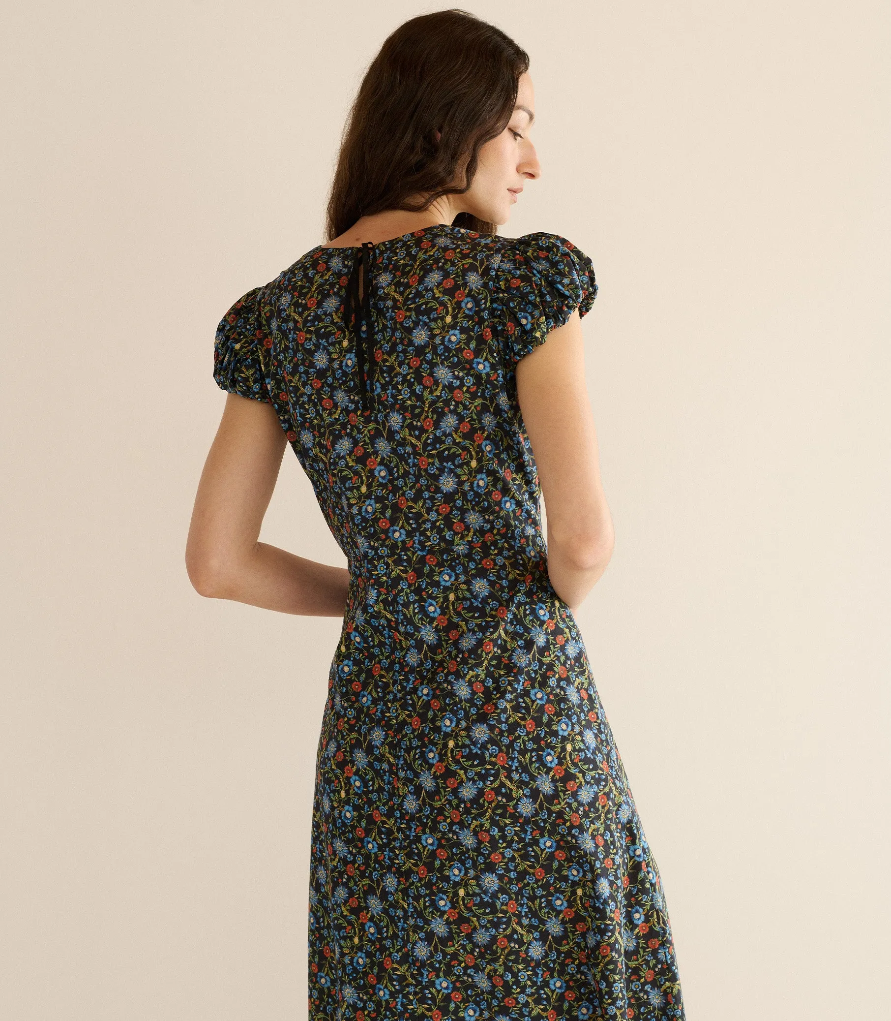 RHODIA DRESS -- NOIR PRAIRIE DE MONTAGNE sold by Doen product image thumbnail 5