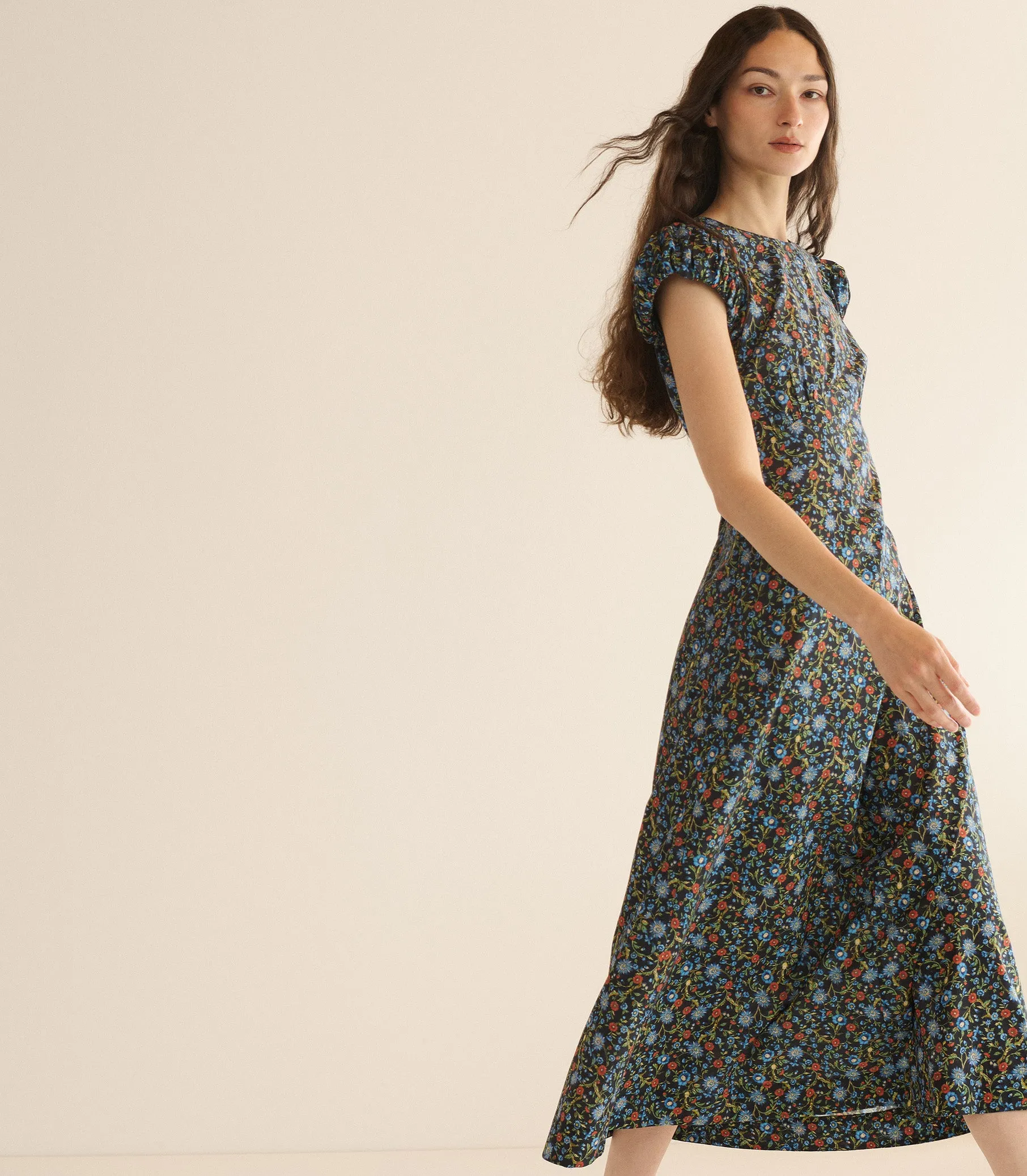 RHODIA DRESS -- NOIR PRAIRIE DE MONTAGNE sold by Doen product image thumbnail 4