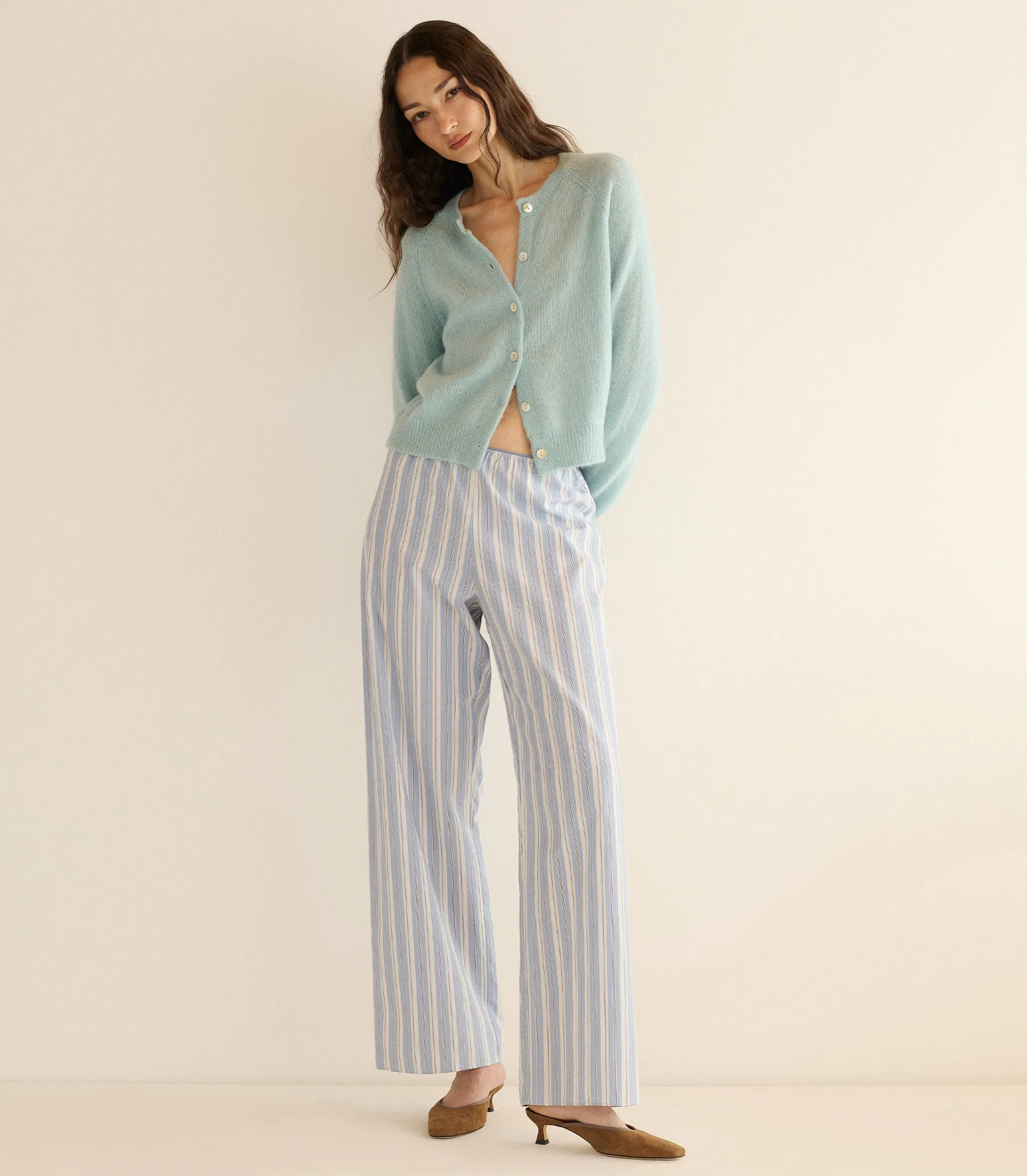 LAVONA PANT -- LOIRET STRIPE sold by Doen