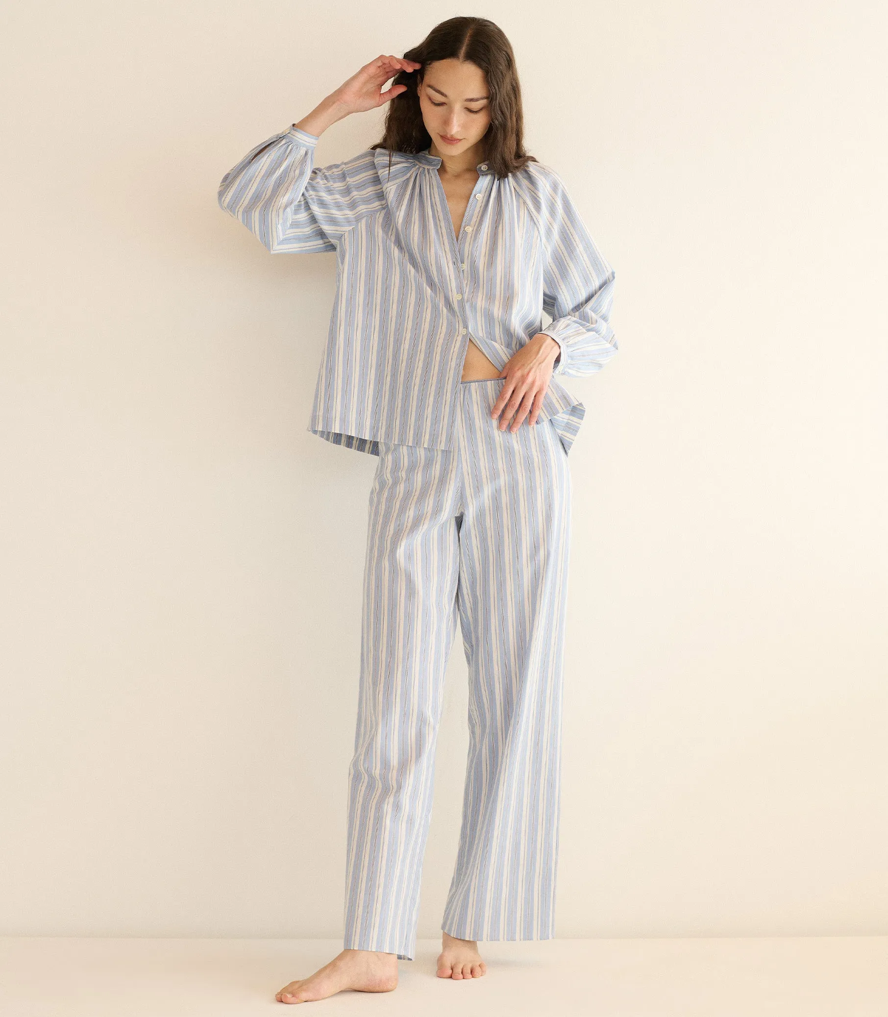 LAVONA PANT -- LOIRET STRIPE sold by Doen product image thumbnail 4