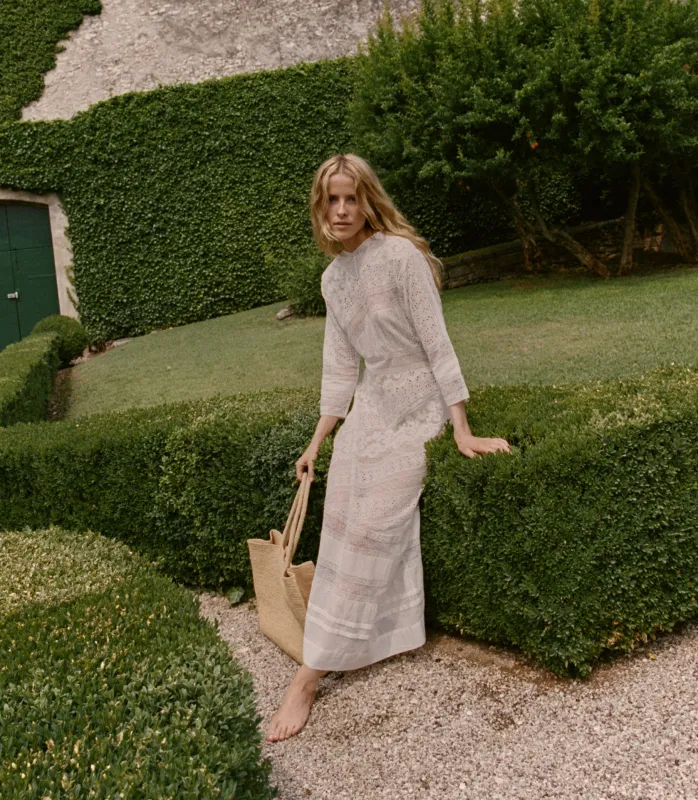 ORELIE DRESS -- SALT sold by Doen