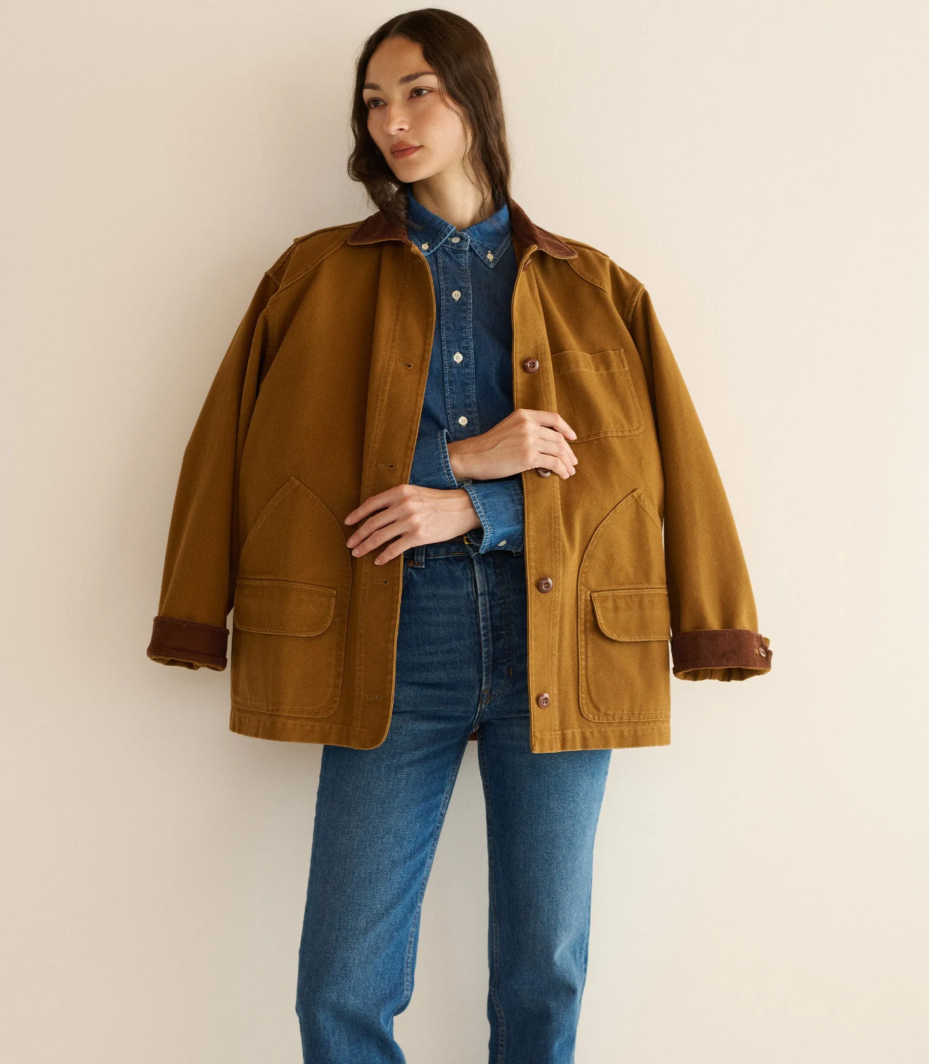 PASCUAL JACKET -- WILLOW BARK sold by Doen product image thumbnail 4