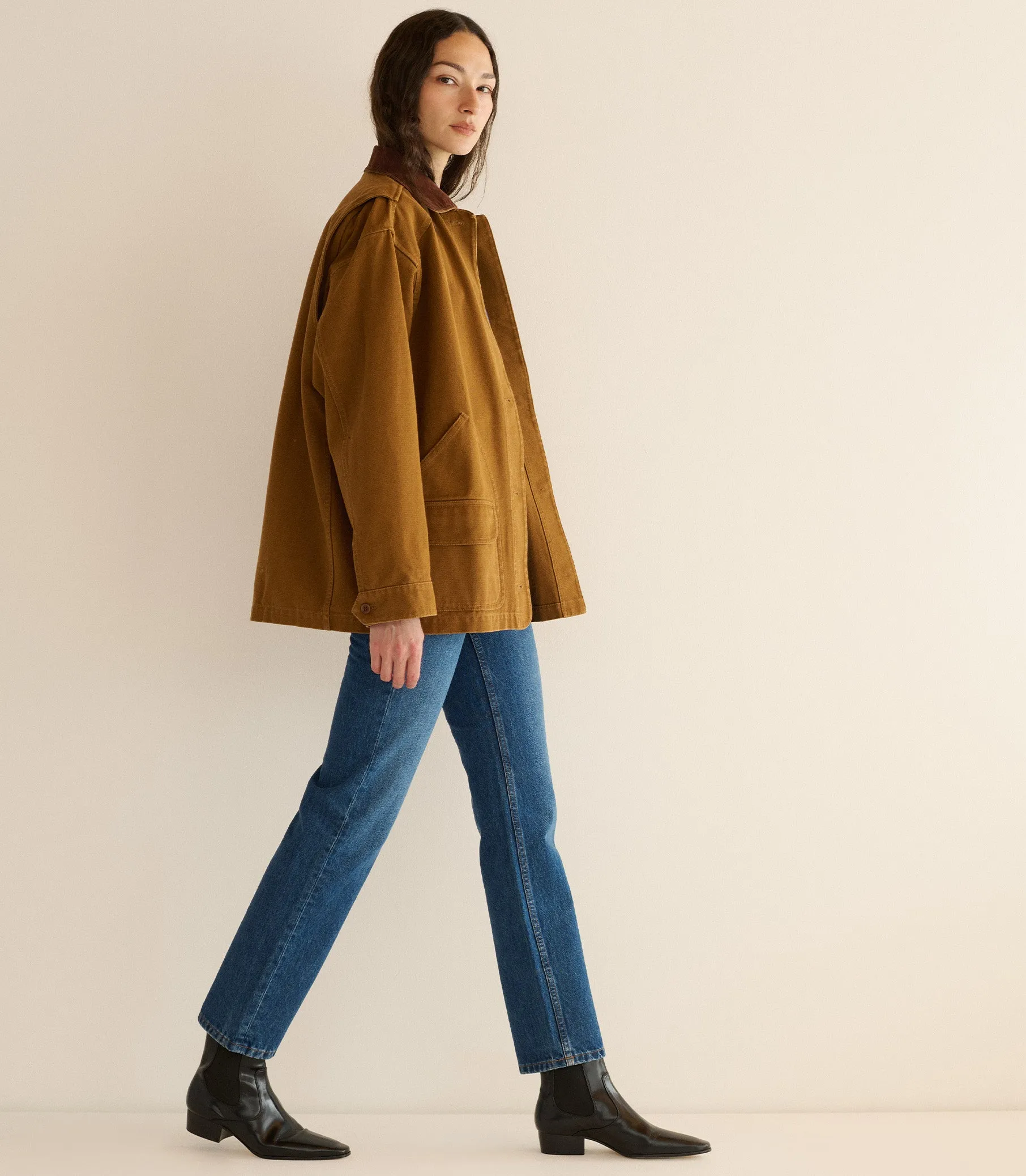 PASCUAL JACKET -- WILLOW BARK sold by Doen product image thumbnail 2
