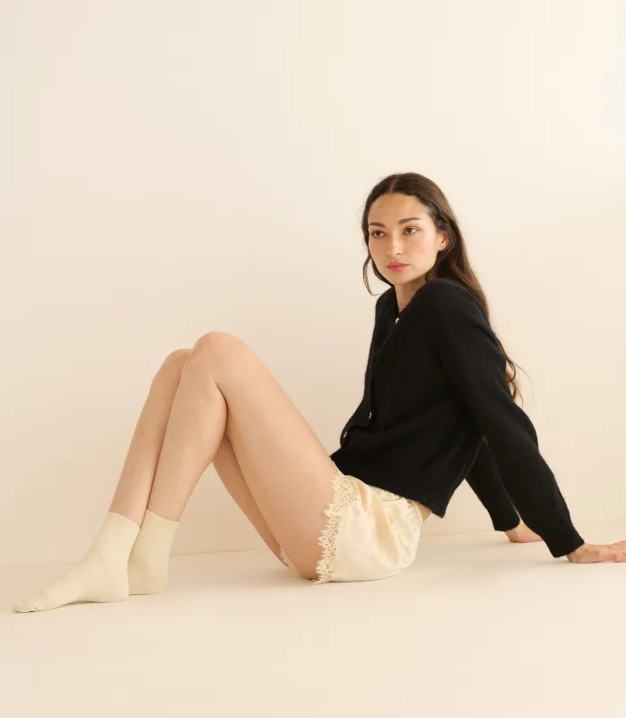 COLLÉGIEN ANKLE SOCK -- DOUX AGNEAUX sold by Doen