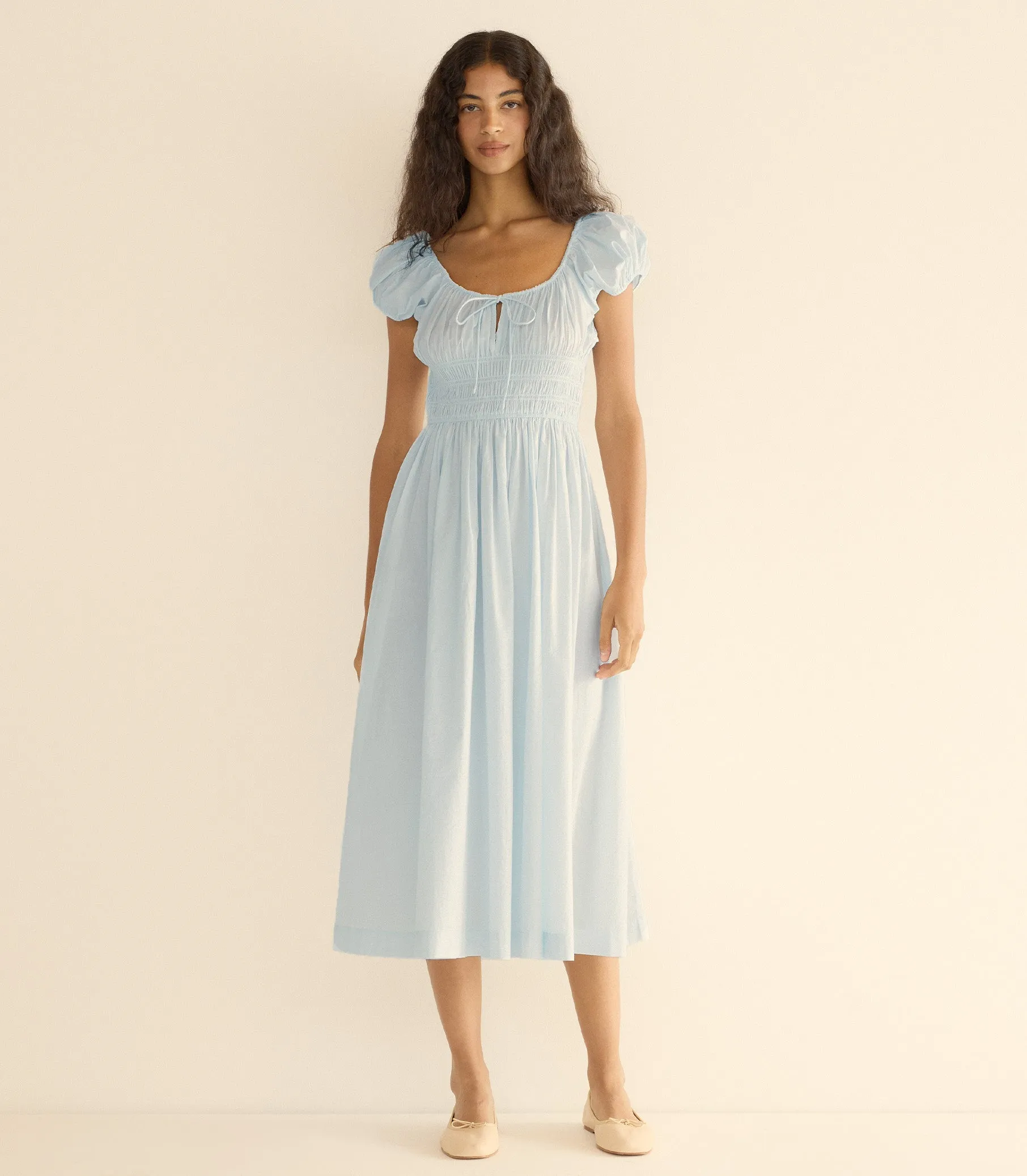 QUINN DRESS -- ALICE BLUE sold by Doen product image thumbnail 2