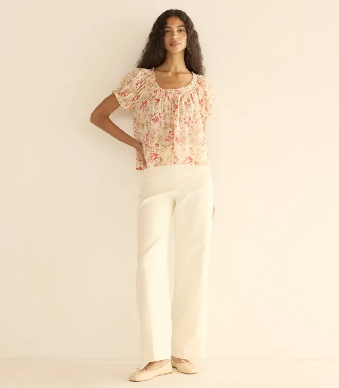 FREDERICA TOP -- FLEURS DE PROVENCE sold by Doen