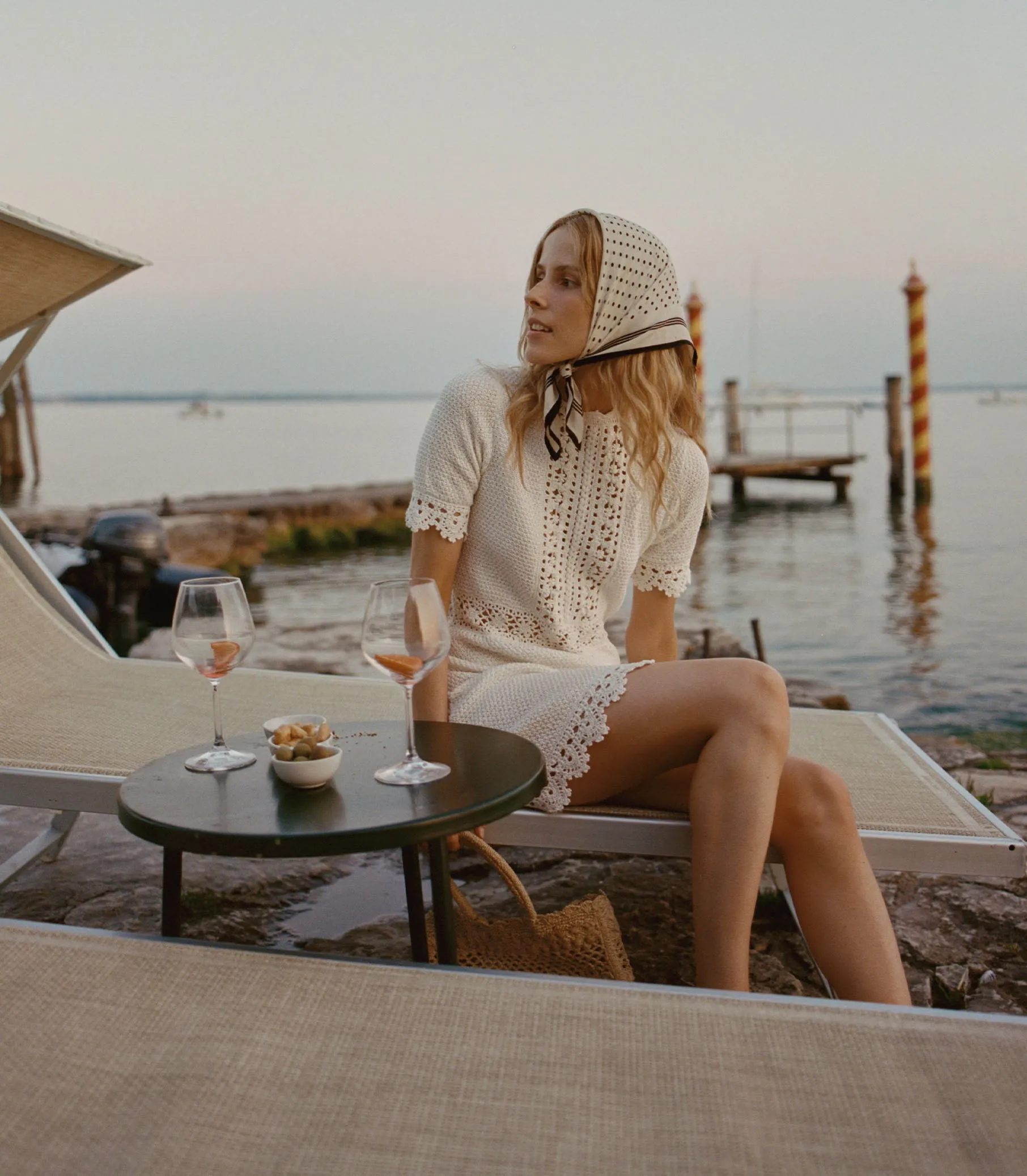 BATHILDE DRESS -- PEARL sold by Doen product image thumbnail 5