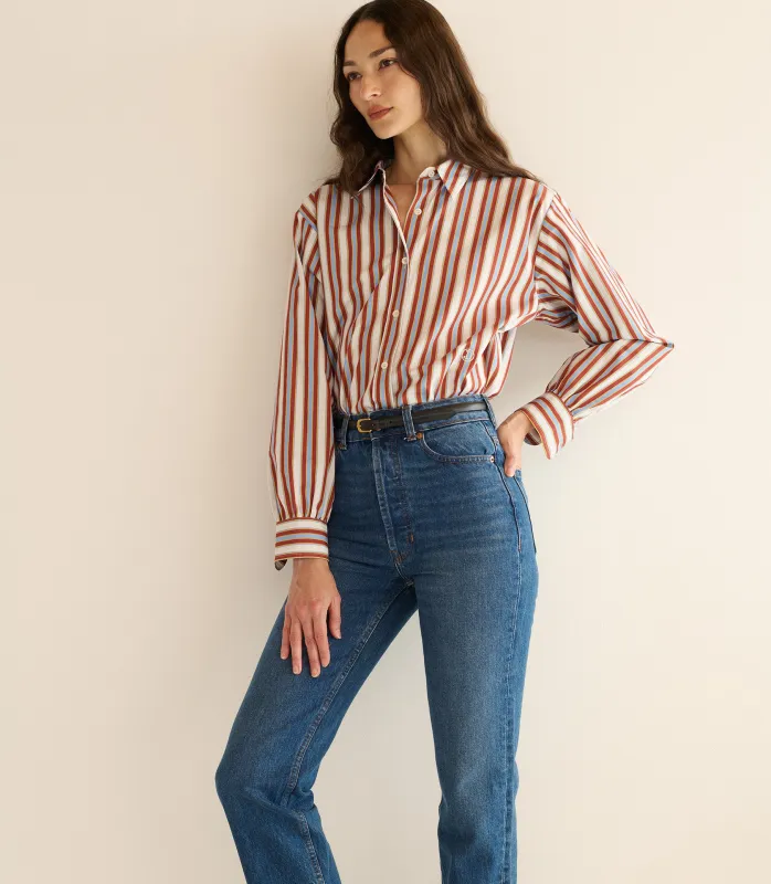 HAVA TOP -- ALICANTE STRIPE sold by Doen