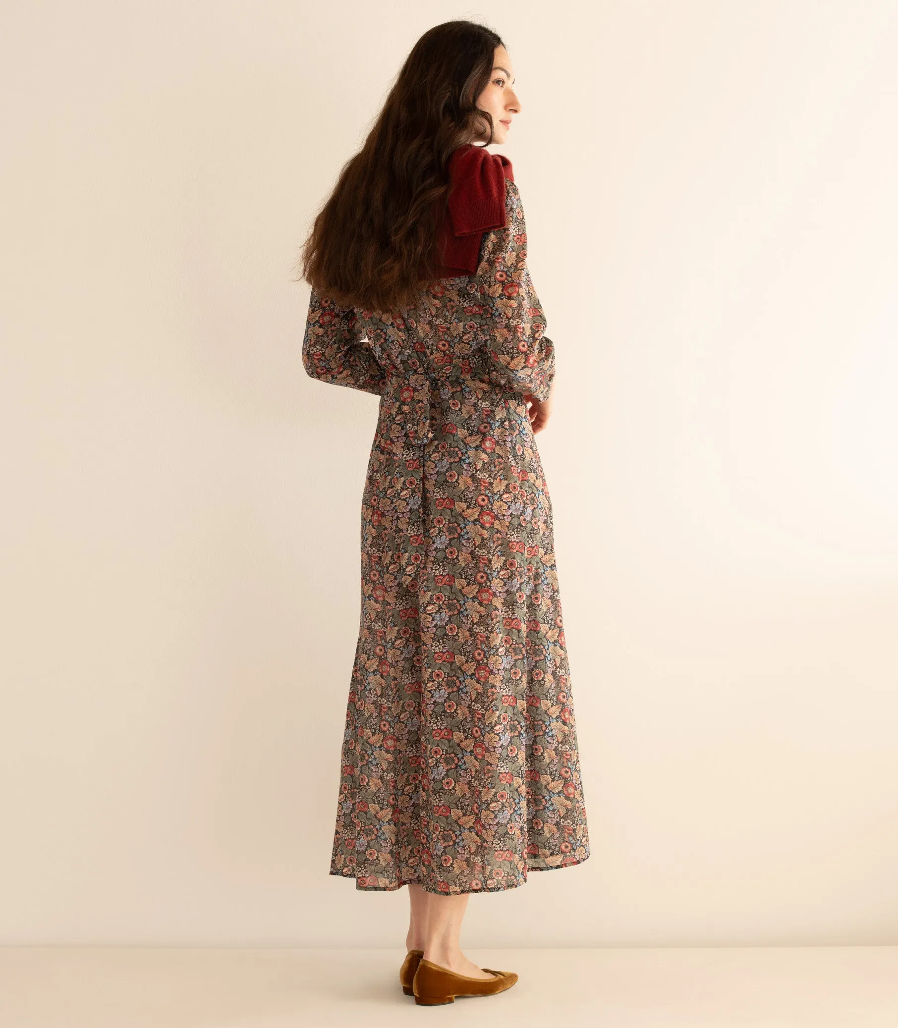 CHARLESTON DRESS -- WILDBERRY THICKET sold by Doen product image thumbnail 4
