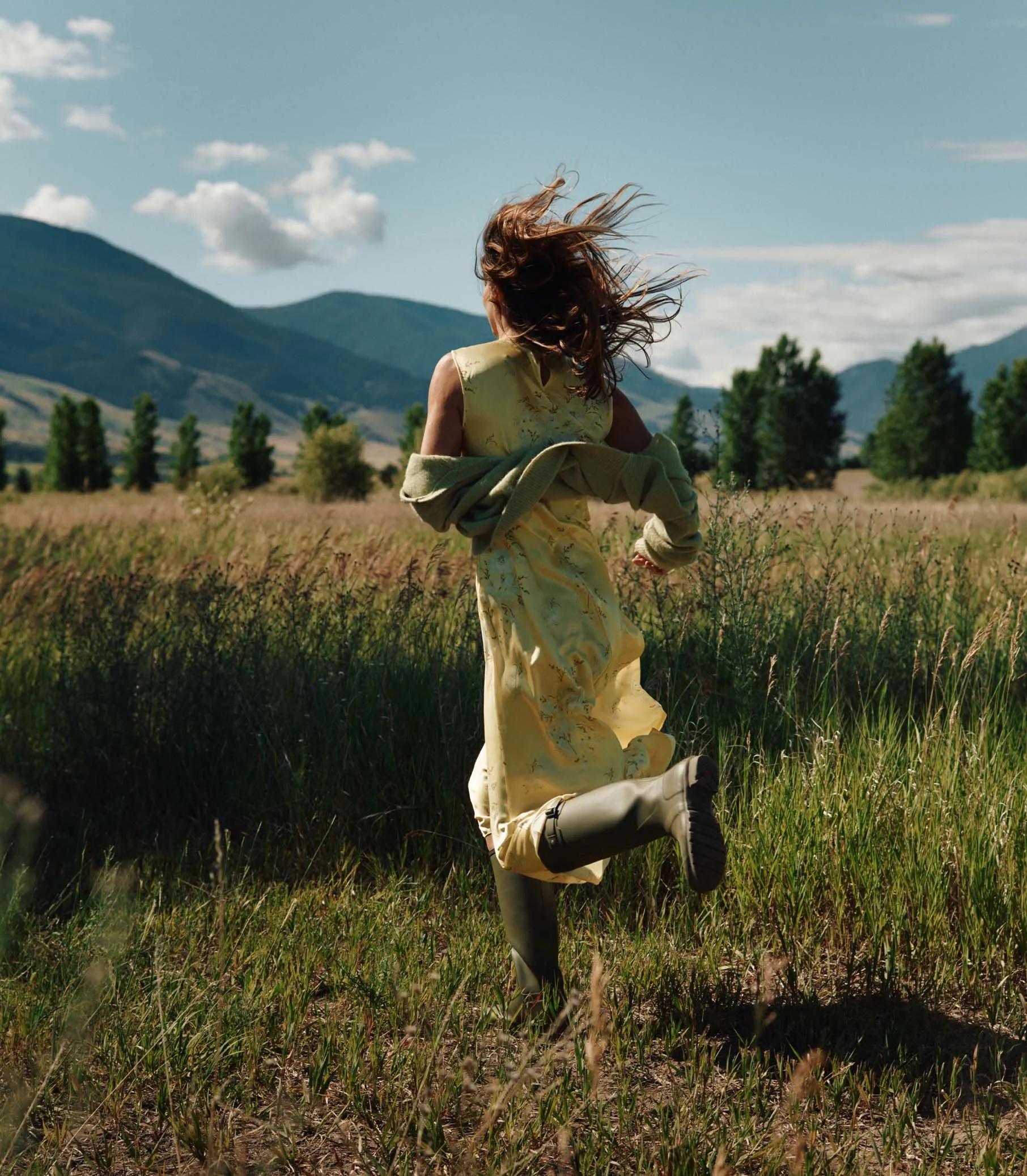 ADELANA DRESS -- BOUQUET DE CHAMONIX sold by Doen product image thumbnail 5