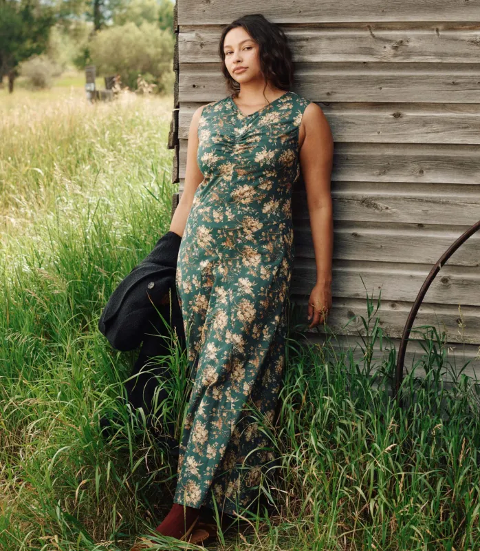 GINETTE DRESS -- LIBERTY FLORAL PARASOL sold by Doen