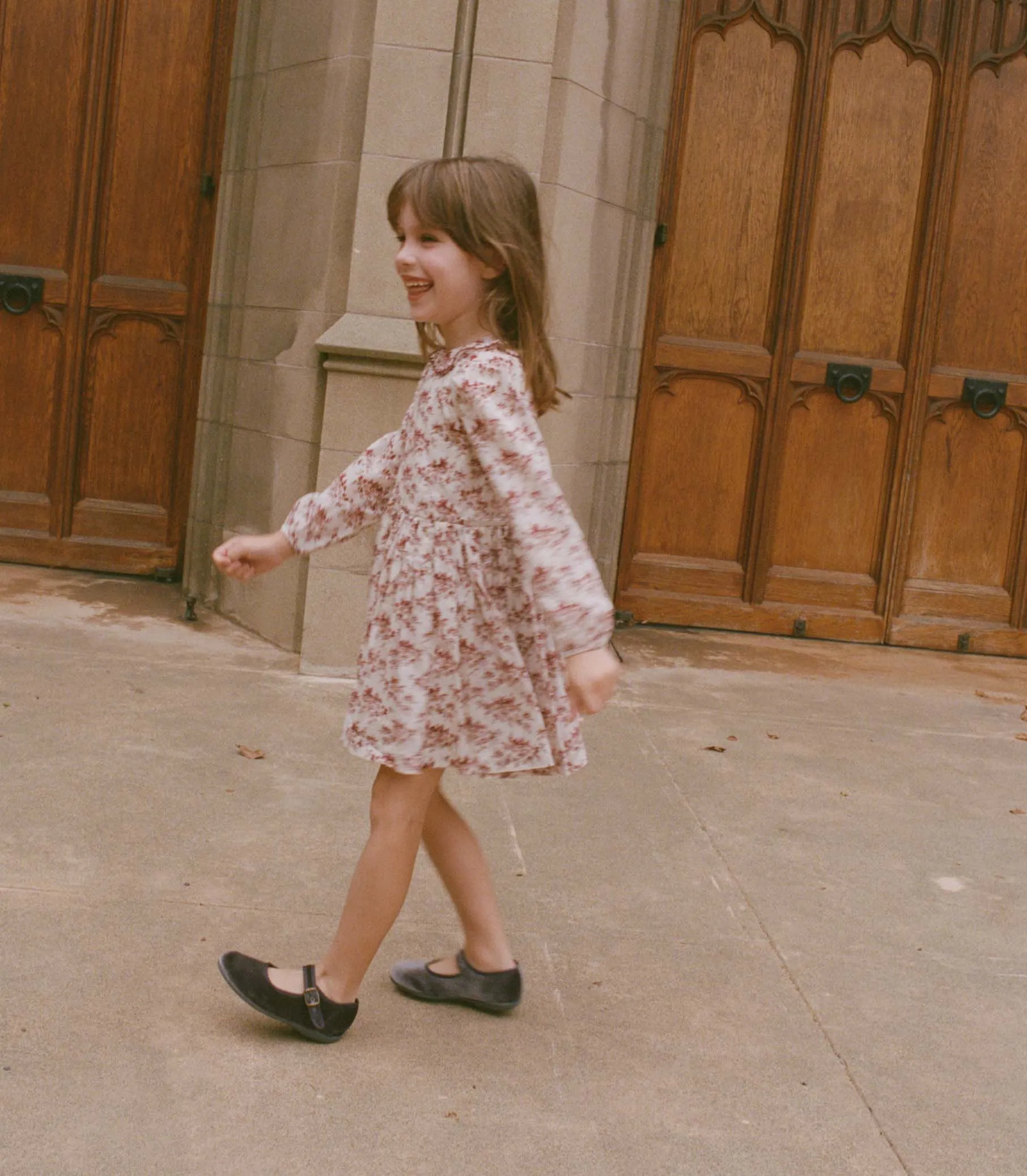 DARA DRESS -- IVORY ROSIER FLORAL sold by Doen product image thumbnail 4