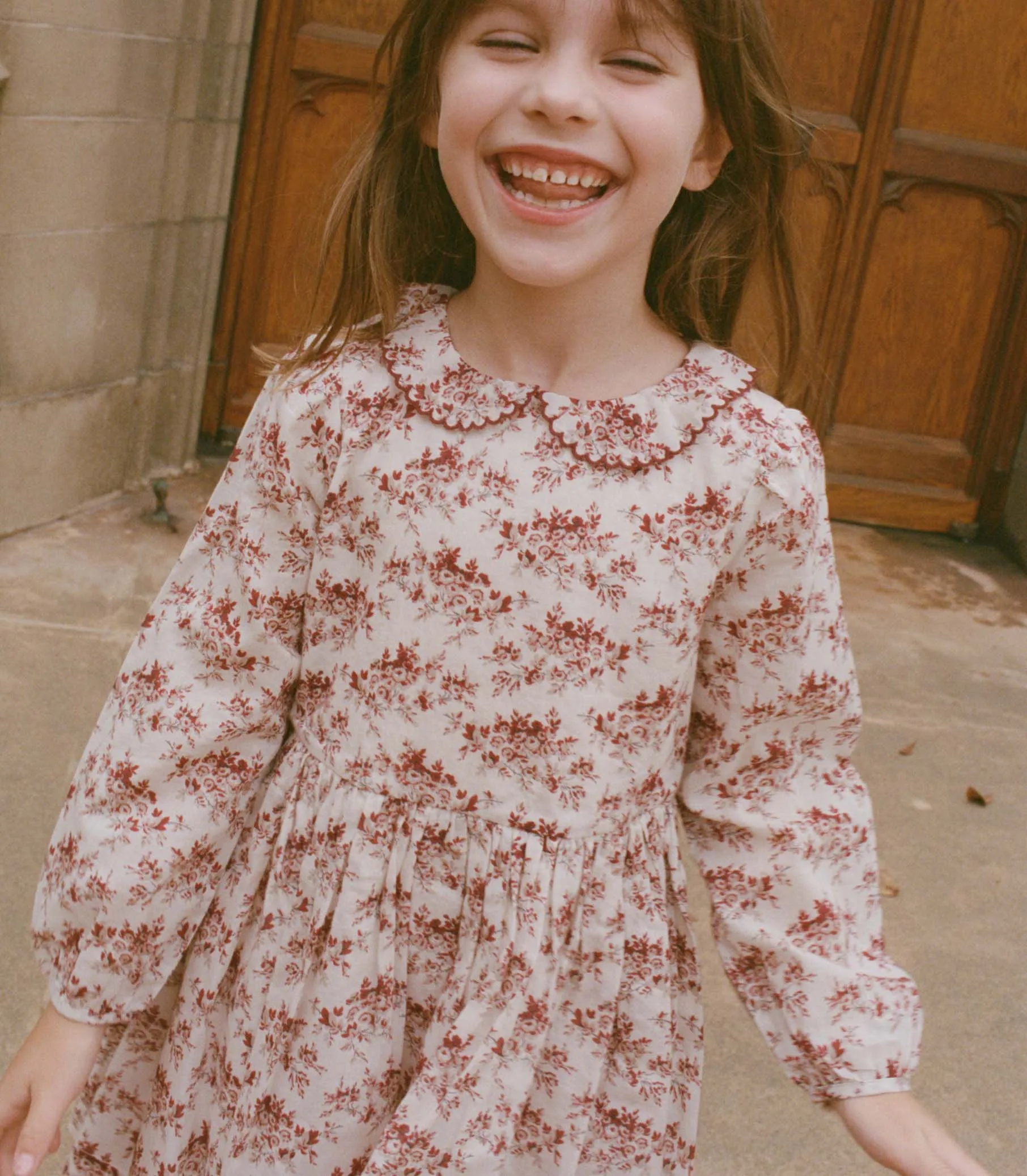 DARA DRESS -- IVORY ROSIER FLORAL sold by Doen product image thumbnail 2