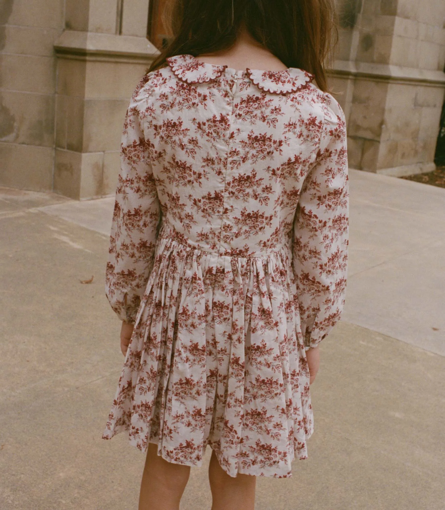 DARA DRESS -- IVORY ROSIER FLORAL sold by Doen product image thumbnail 5