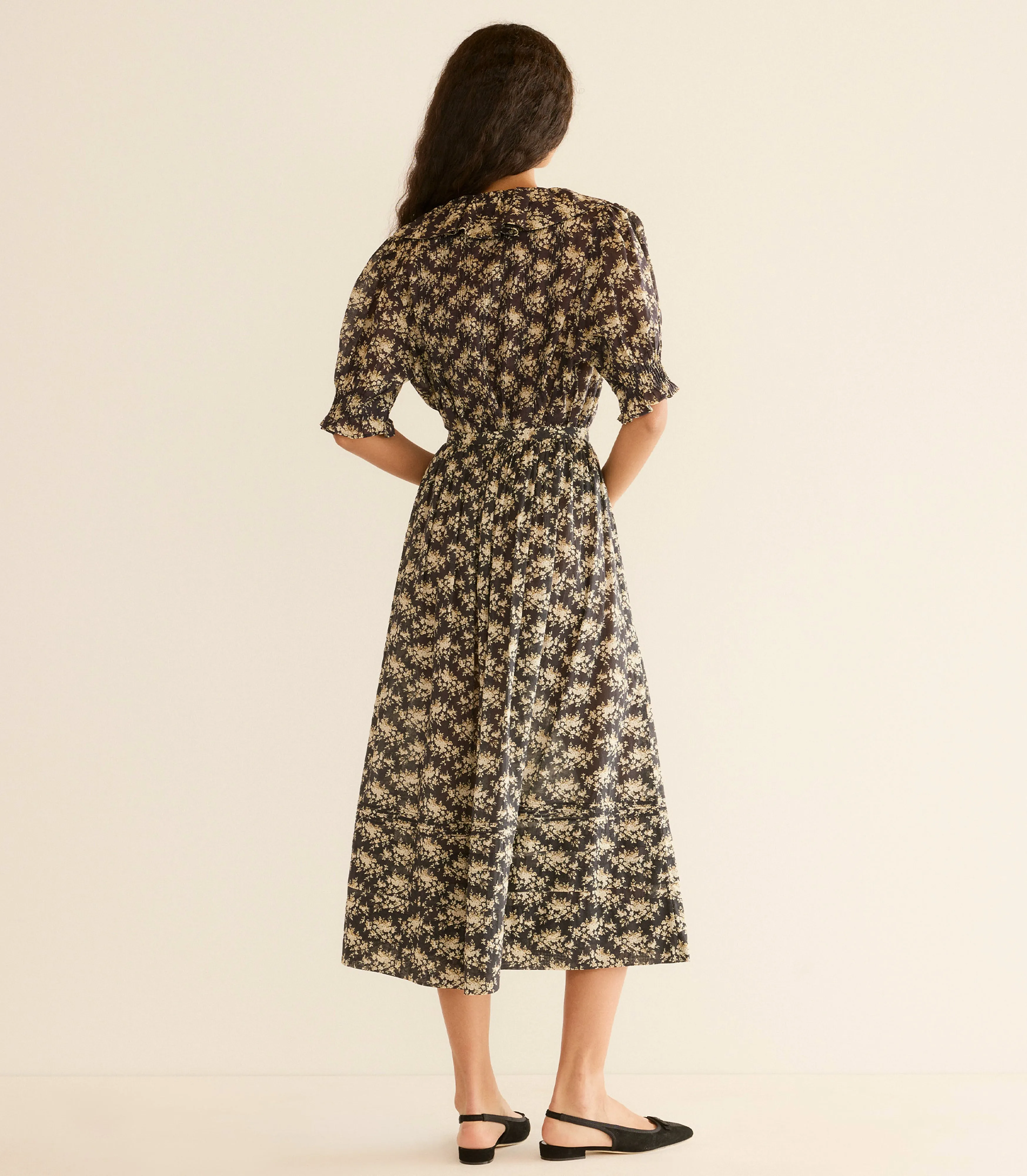 HENRI TOP -- NOIR ROSIER FLORAL sold by Doen product image thumbnail 5