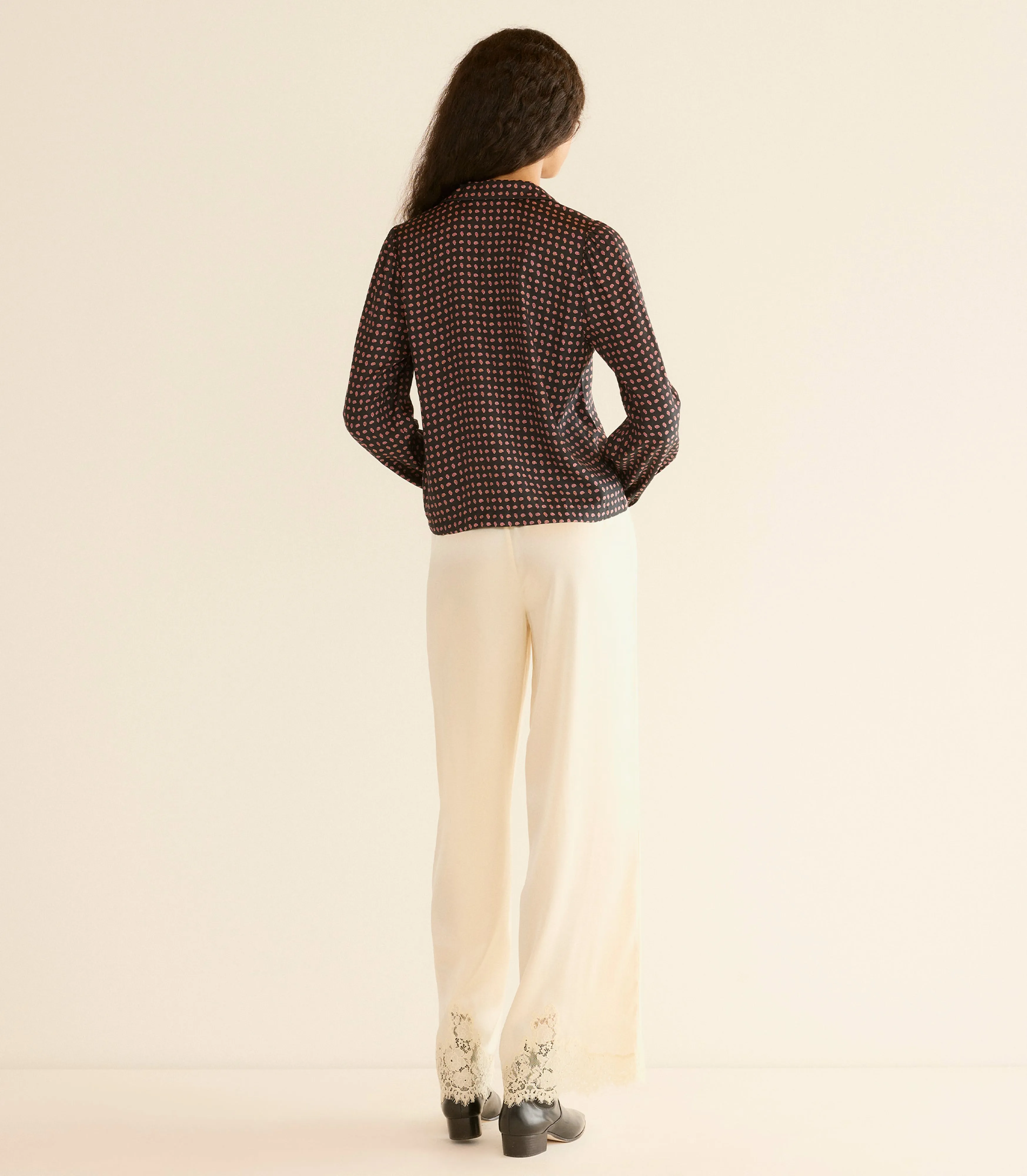 JULIANA TOP -- CARDINALE FOULARD sold by Doen product image thumbnail 4