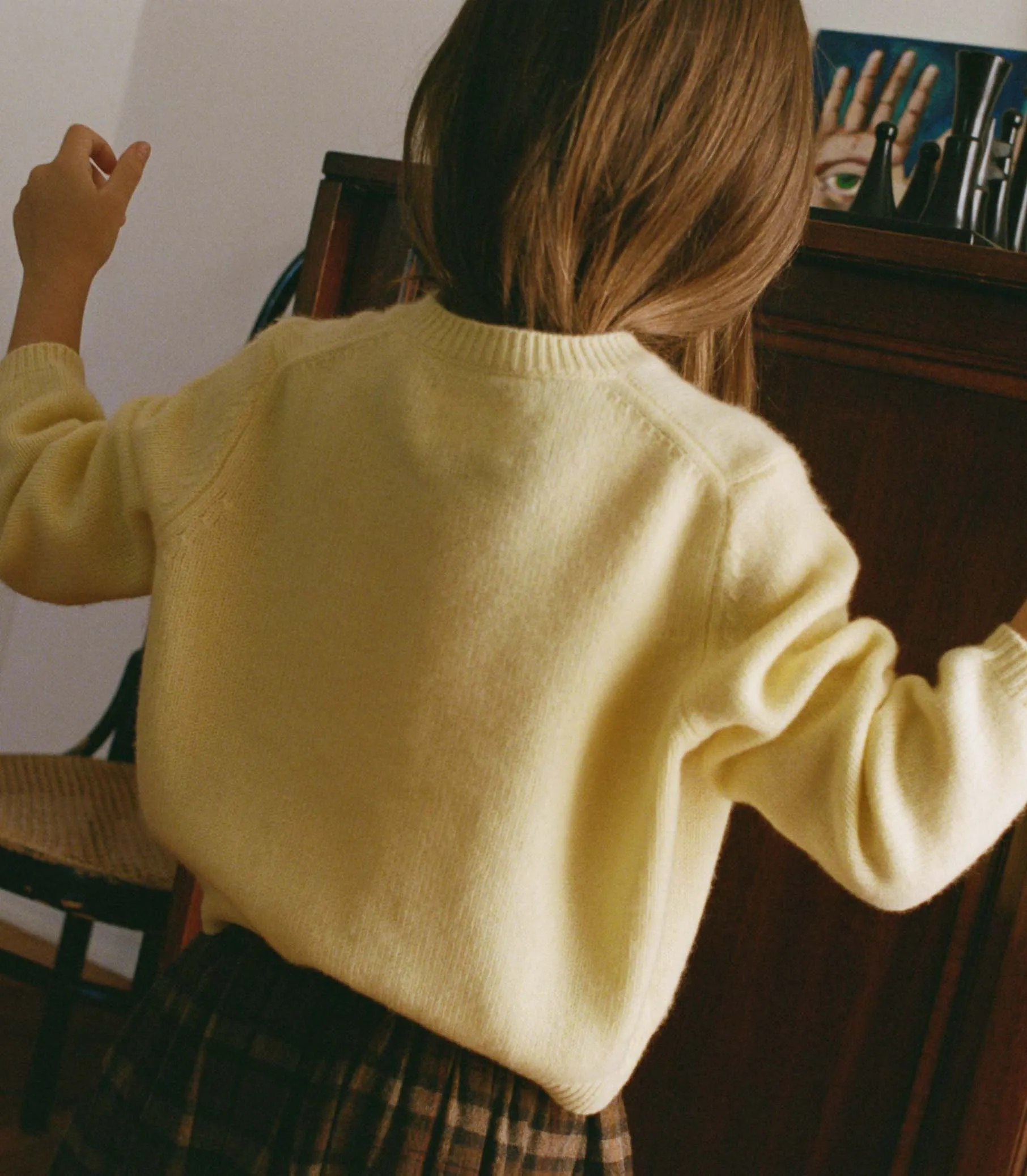 BABETTE CASHMERE CARDIGAN -- BUTTERCUP FLORAL EMBROIDERY sold by Doen product image thumbnail 4