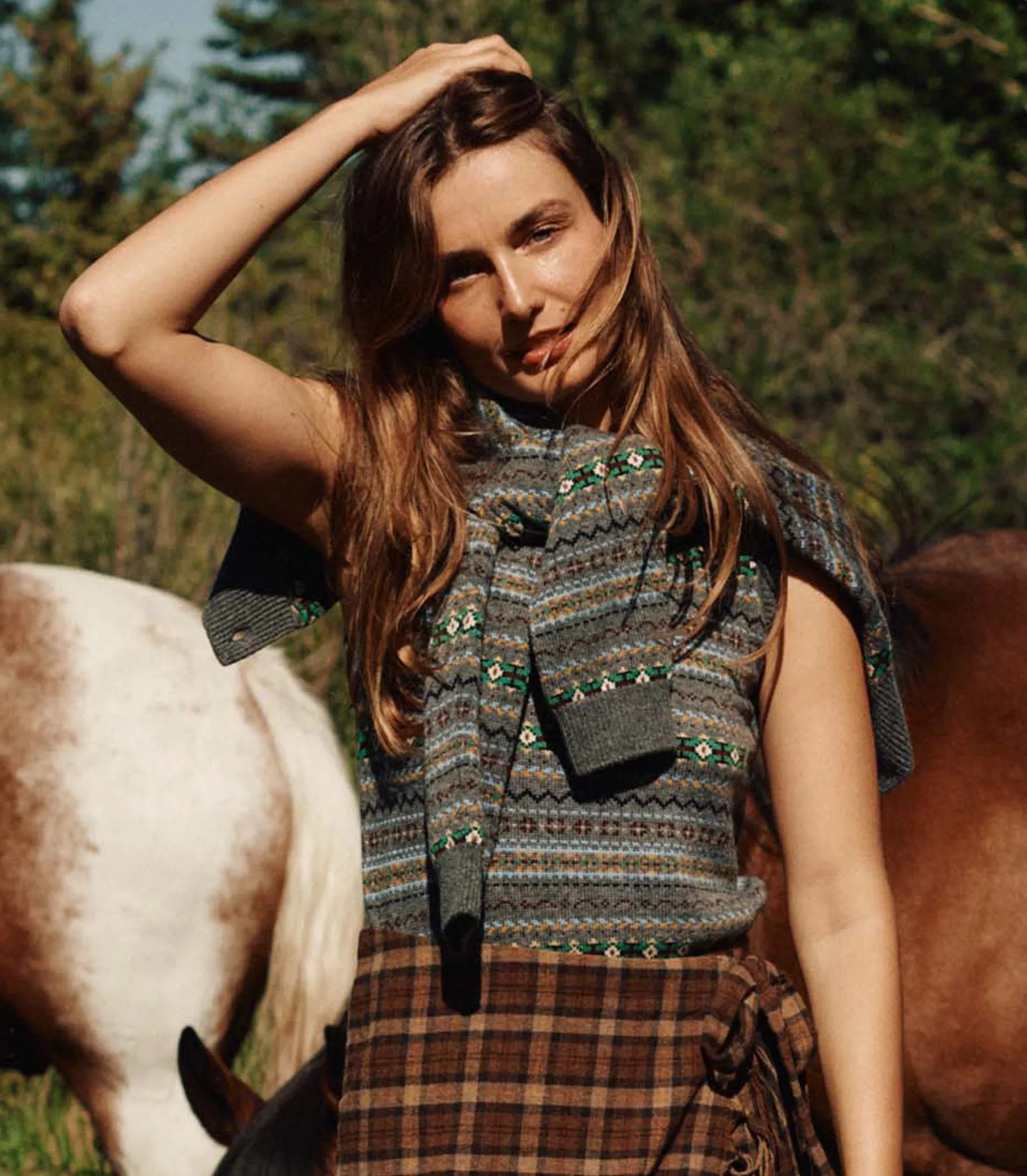 VINCENT VEST -- DASHWOOD FAIR ISLE sold by Doen product image thumbnail 3