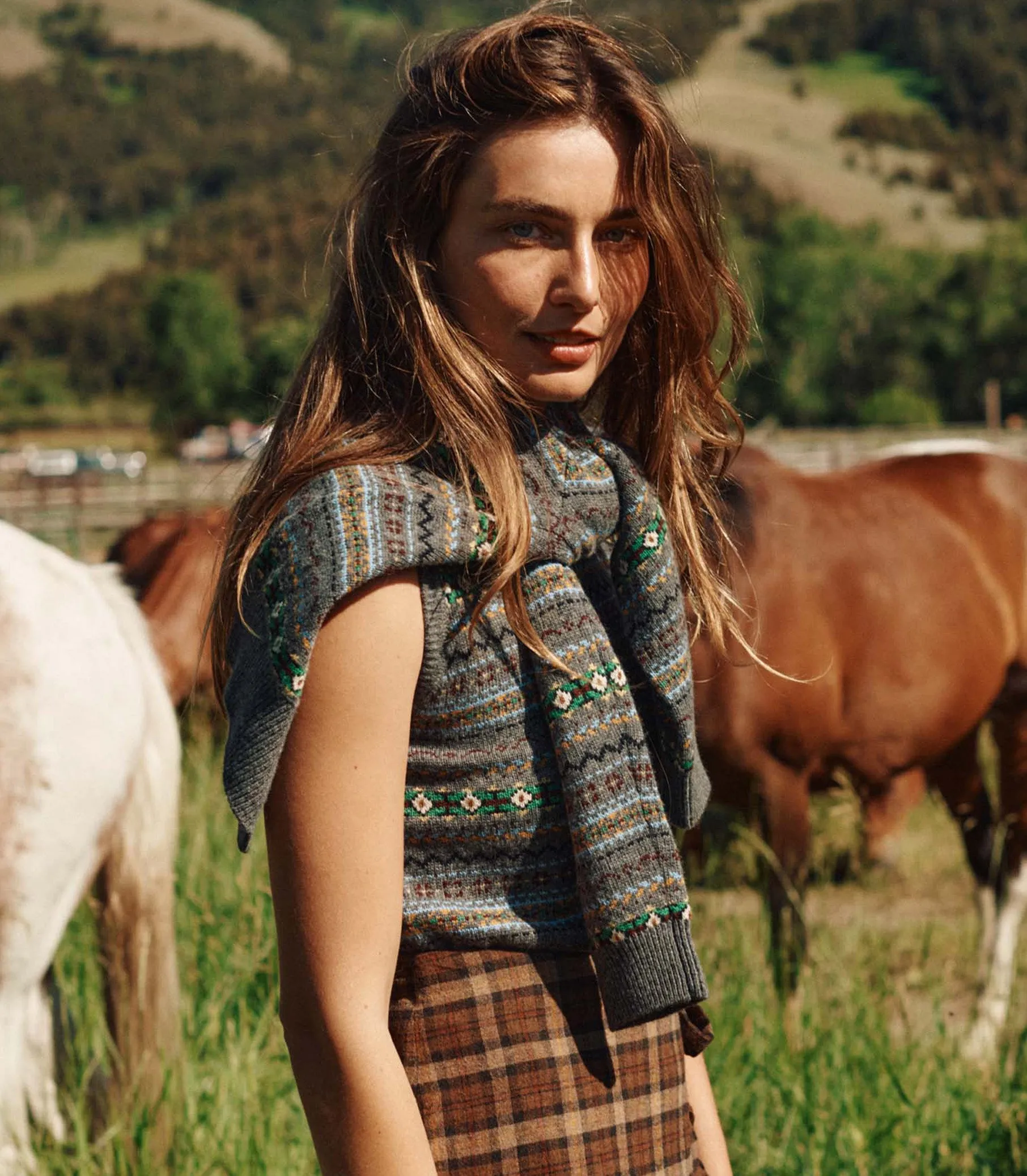 VINCENT VEST -- DASHWOOD FAIR ISLE sold by Doen product image thumbnail 2