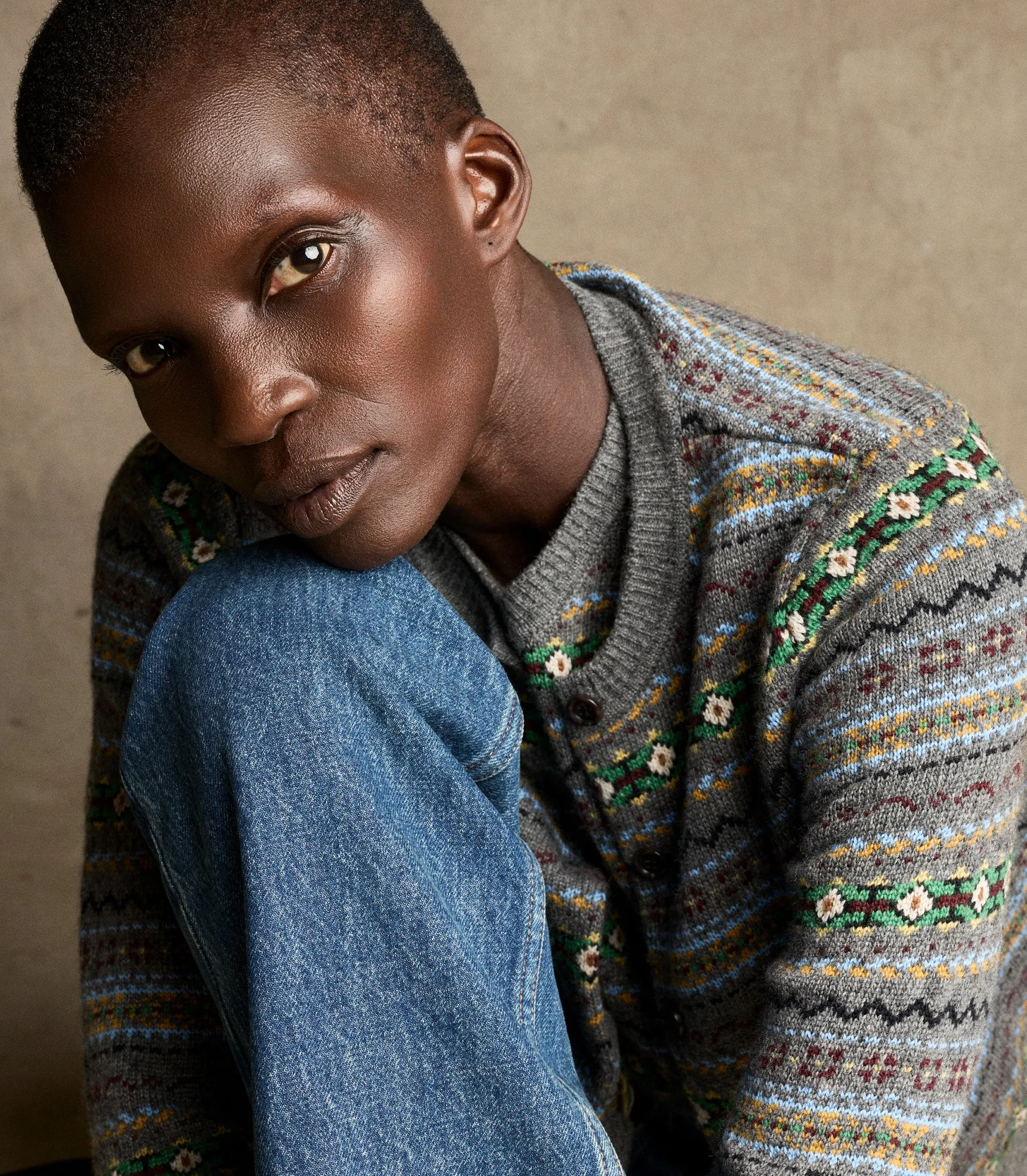 FAUSTINE CARDIGAN -- DASHWOOD FAIR ISLE sold by Doen product image thumbnail 4