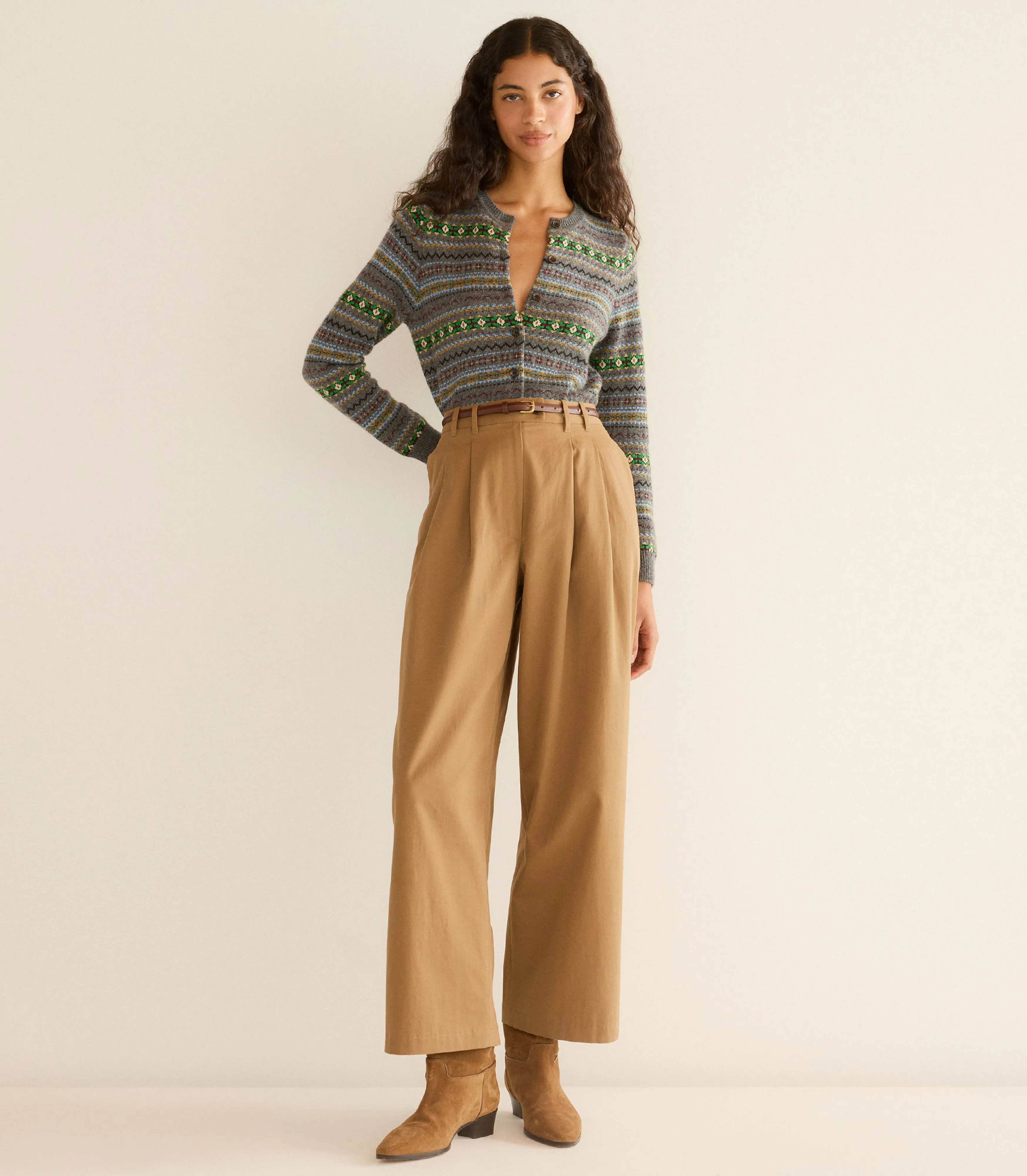 FAUSTINE CARDIGAN -- DASHWOOD FAIR ISLE sold by Doen product image thumbnail 5