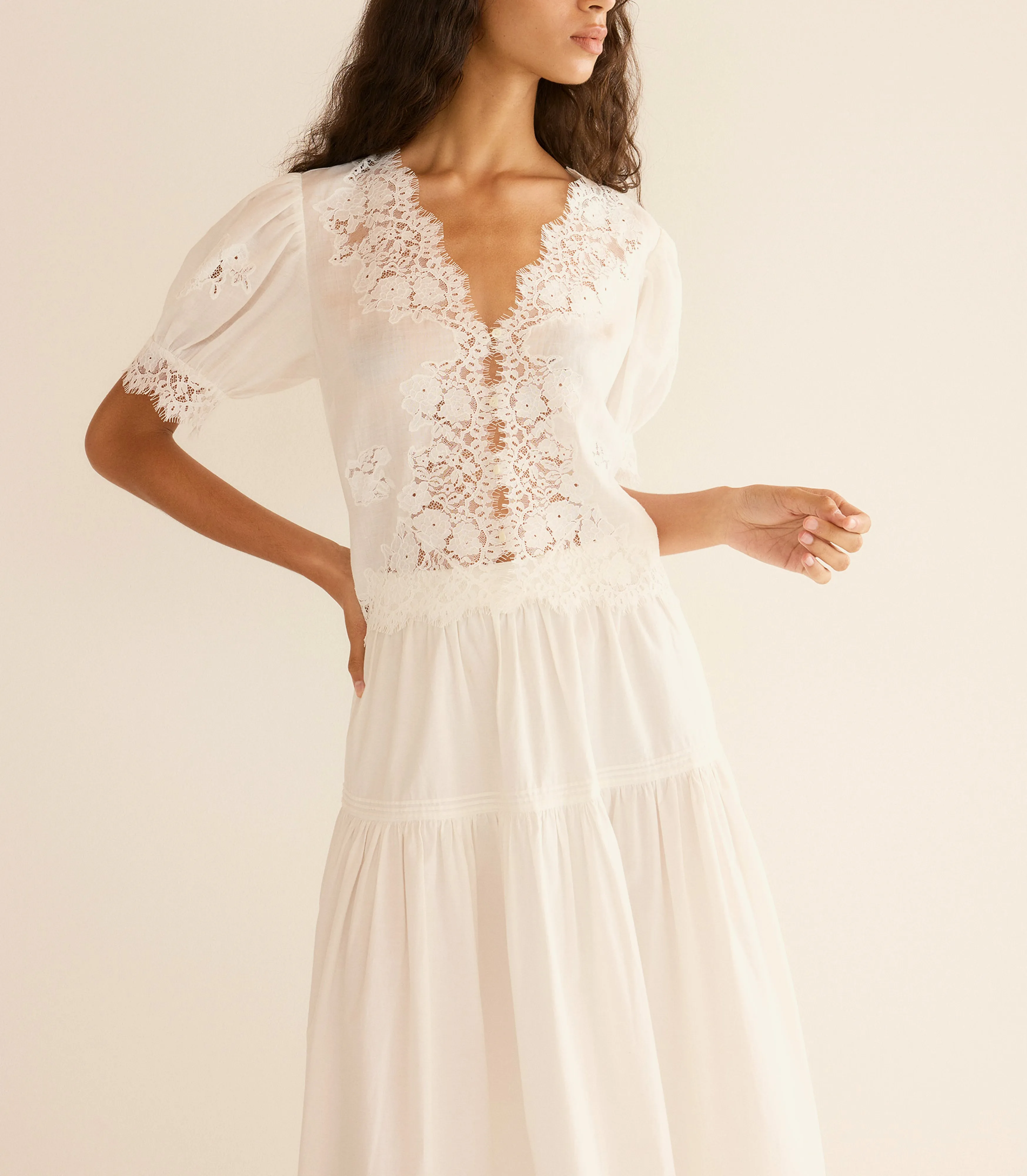 IDELLA TOP -- SALT sold by Doen product image thumbnail 4