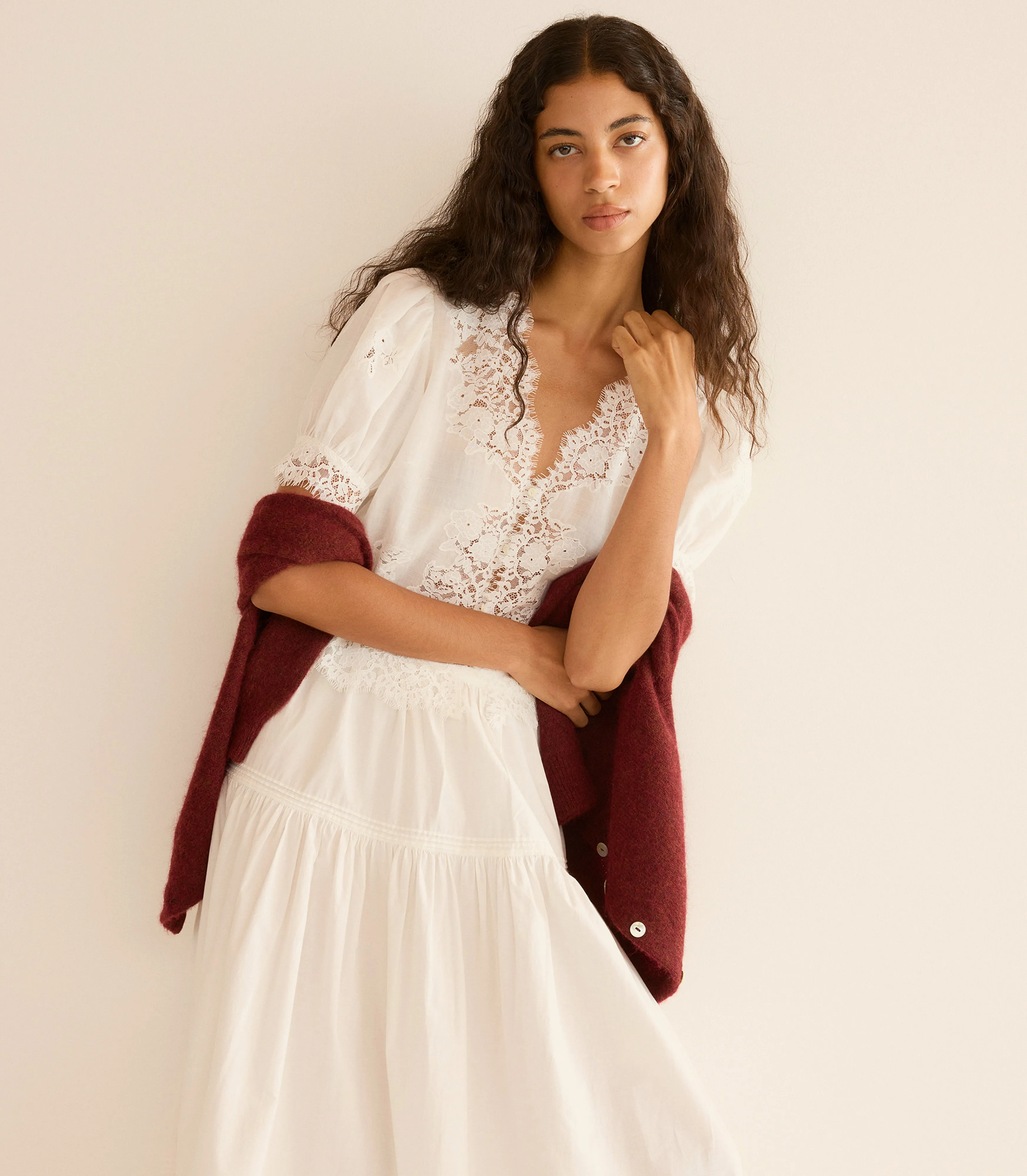 IDELLA TOP -- SALT sold by Doen product image thumbnail 2