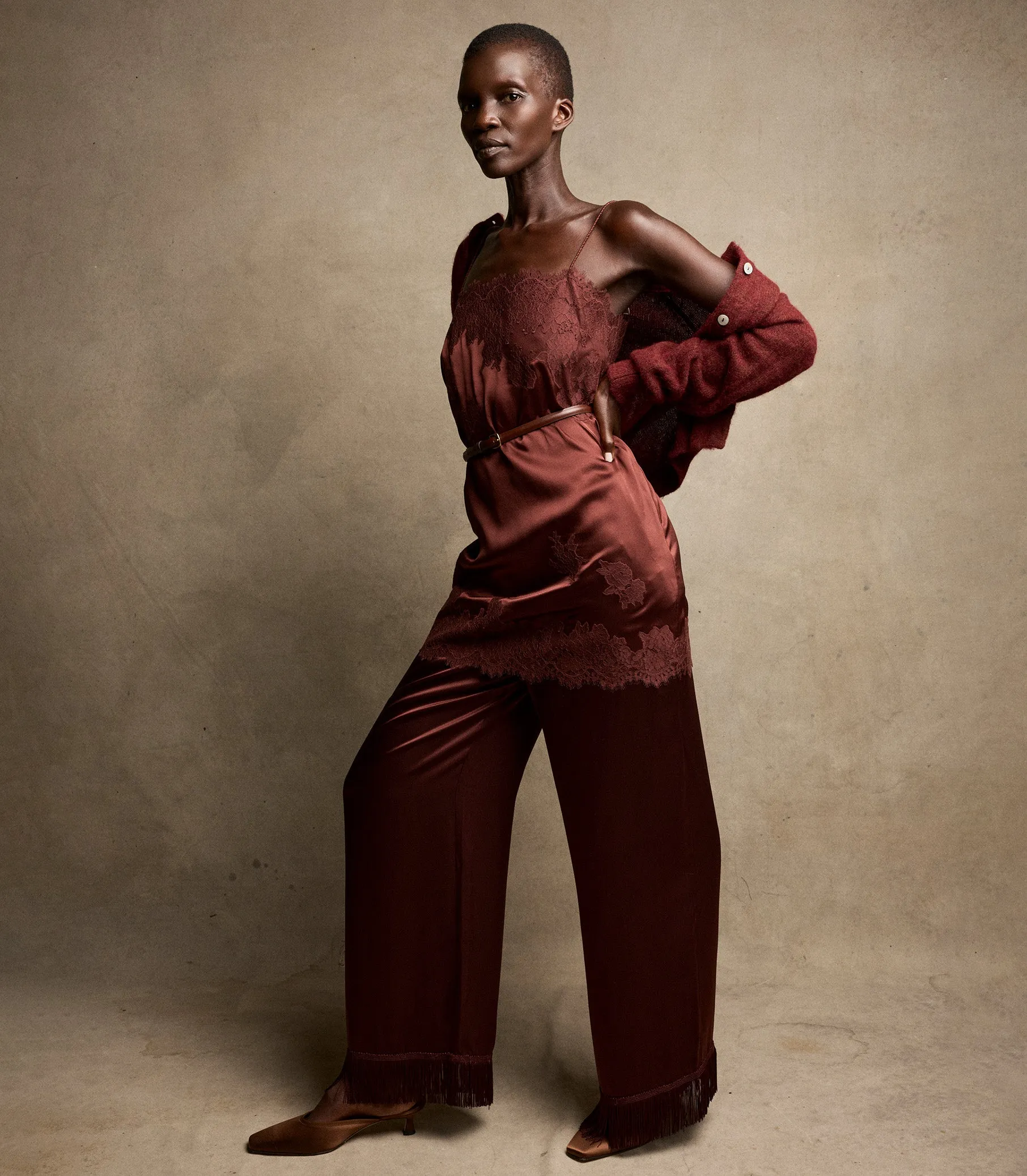 ELVINA DRESS -- CAFE BRUN sold by Doen product image thumbnail 5