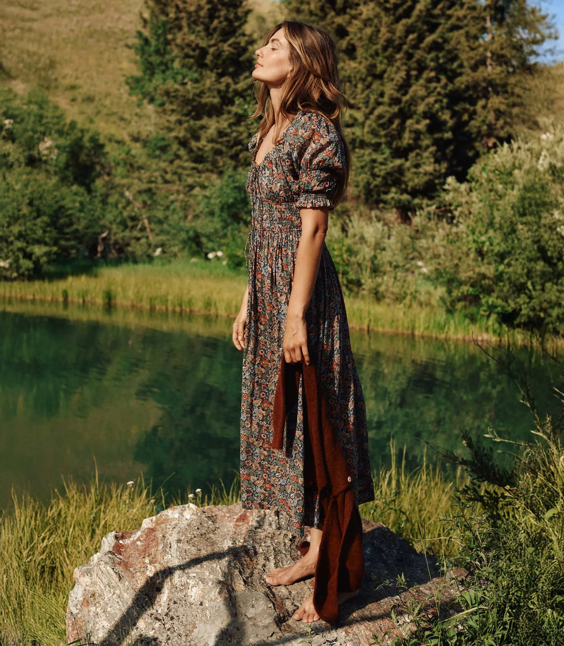 ISCHIA DRESS -- WILDBERRY THICKET sold by Doen product image thumbnail 3