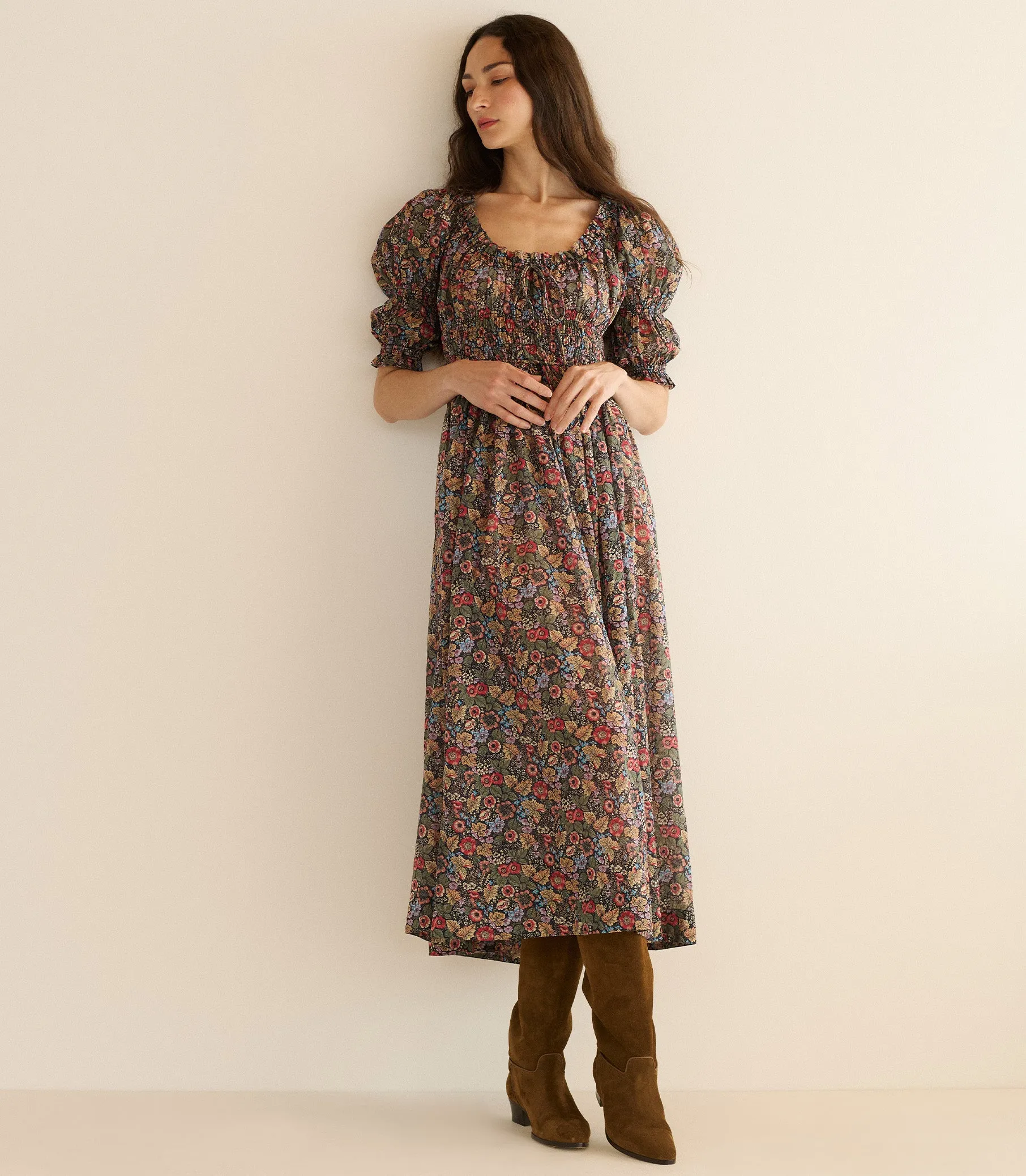 ISCHIA DRESS -- WILDBERRY THICKET sold by Doen product image thumbnail 5