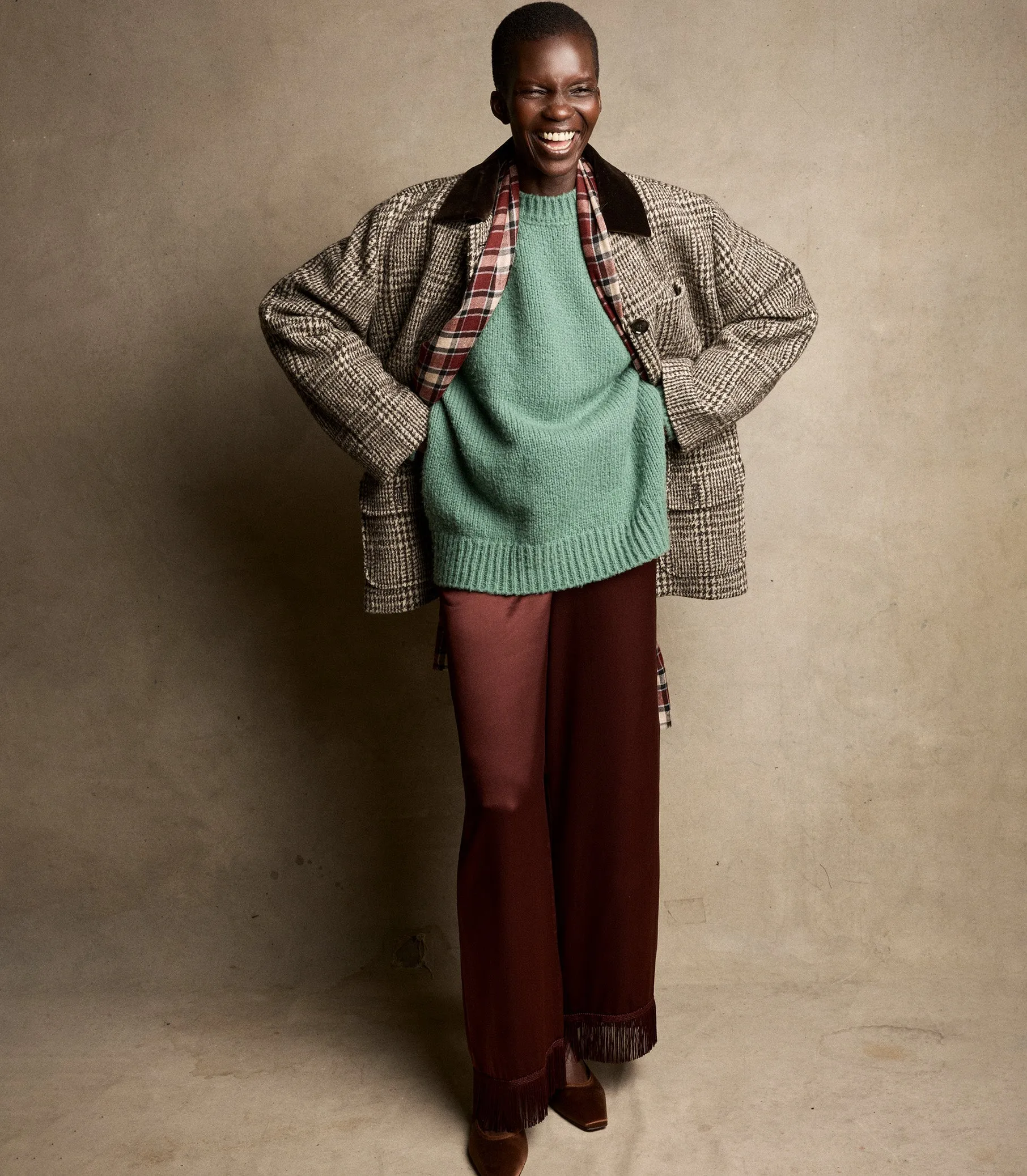 IVA SWEATER -- VALLEY GREEN sold by Doen product image thumbnail 3