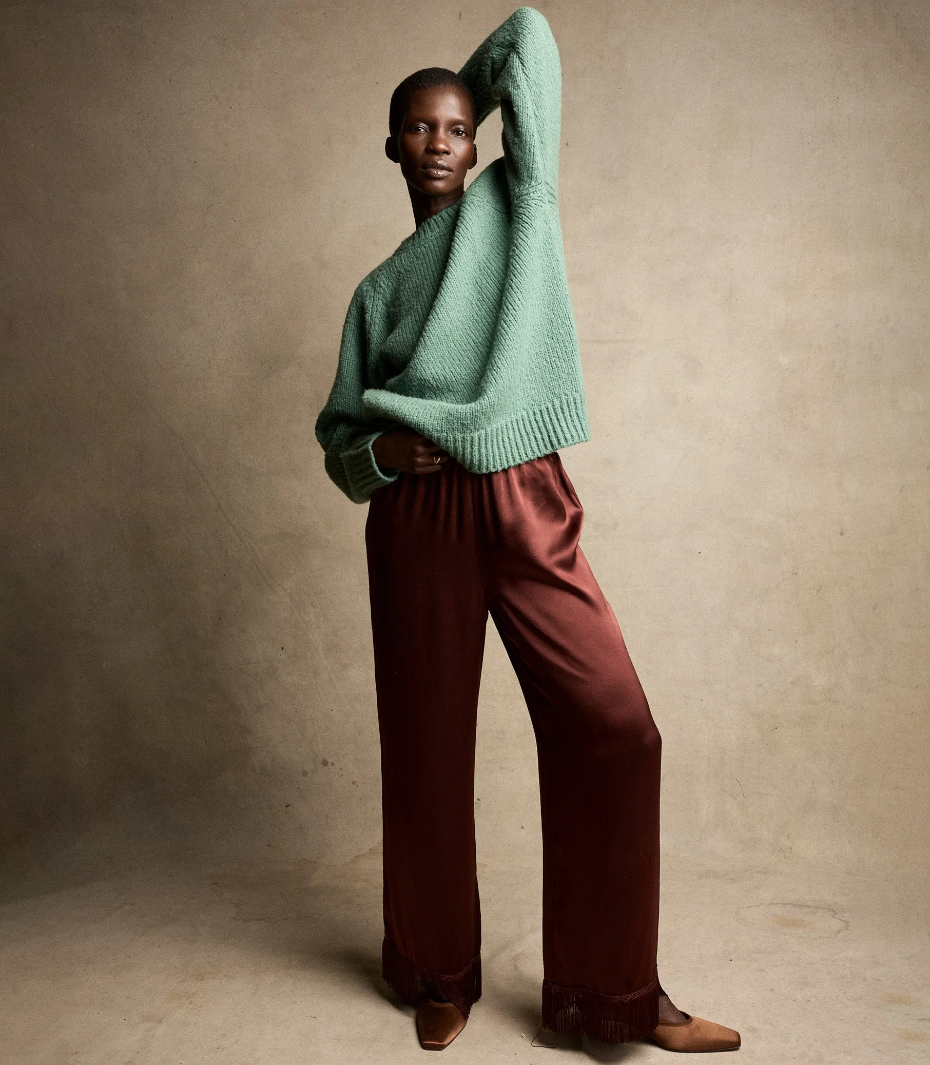 IVA SWEATER -- VALLEY GREEN sold by Doen product image thumbnail 2