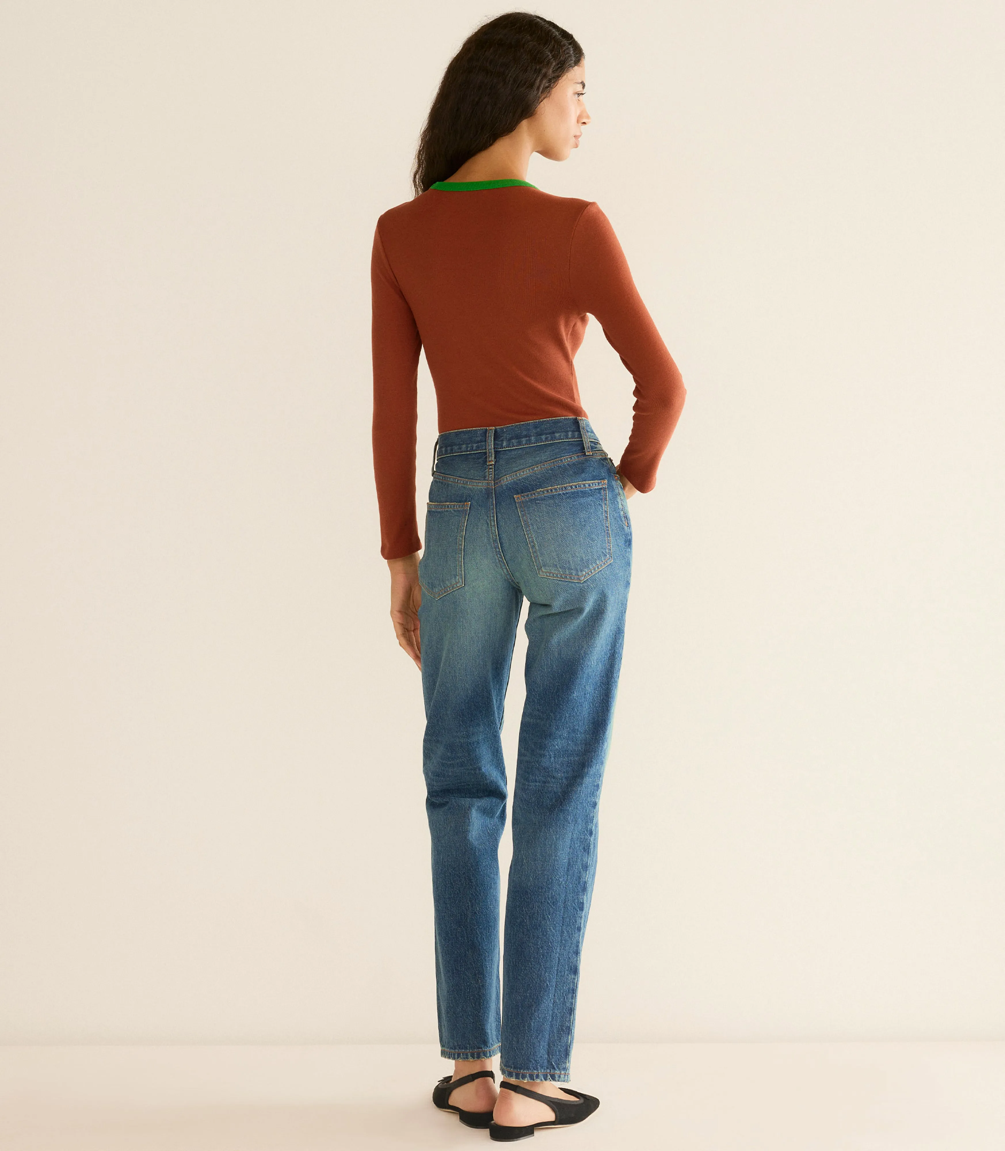 ANNIE TEE -- RED OAK sold by Doen product image thumbnail 4