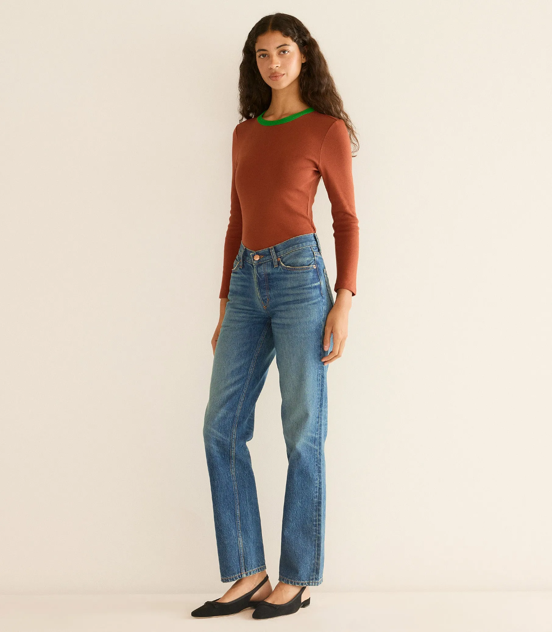 ANNIE TEE -- RED OAK sold by Doen product image thumbnail 2